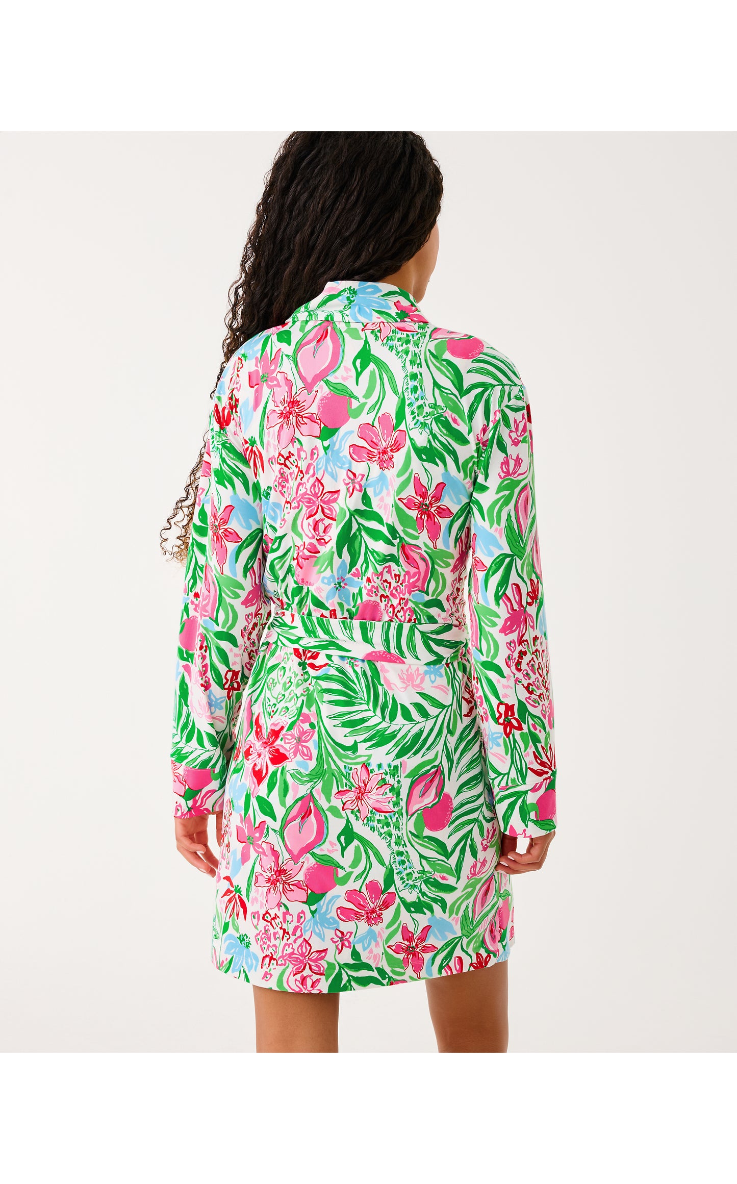 Janine PJ Robe Glowing Gardens