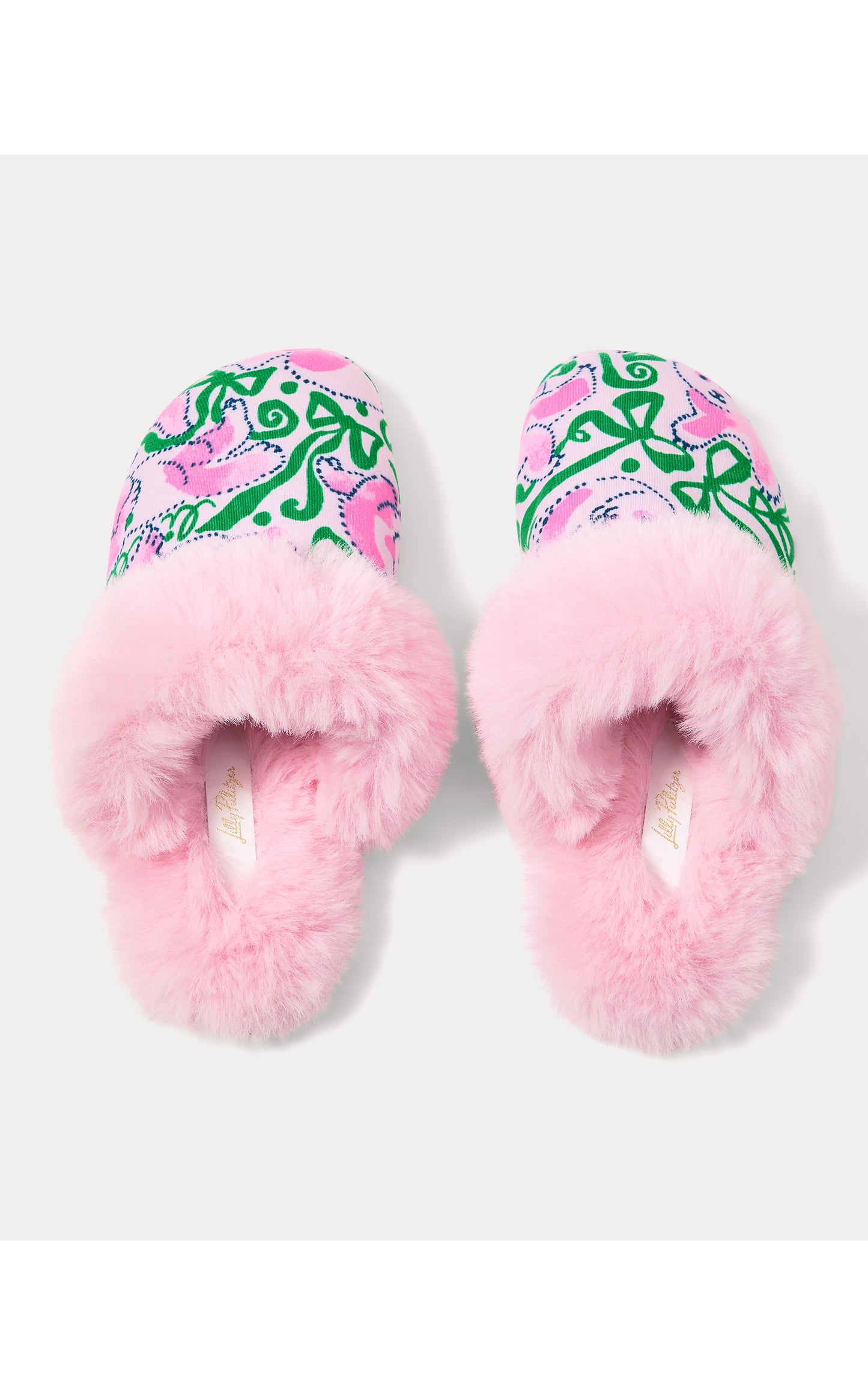 Plush Clara Slipper Panda N Bows