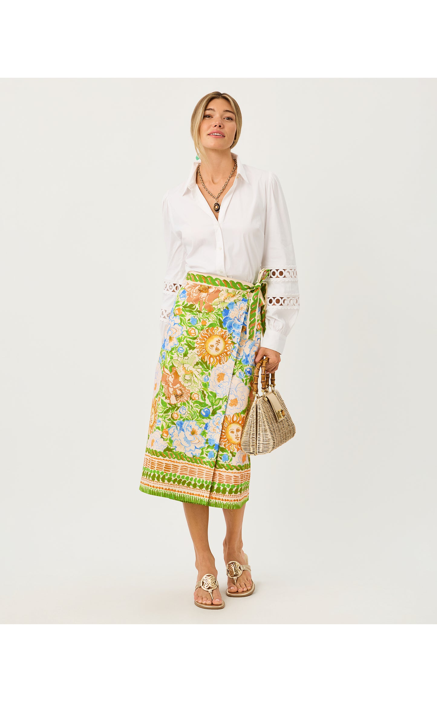 Dustin Midi Skirt Rutabaga Sympeony