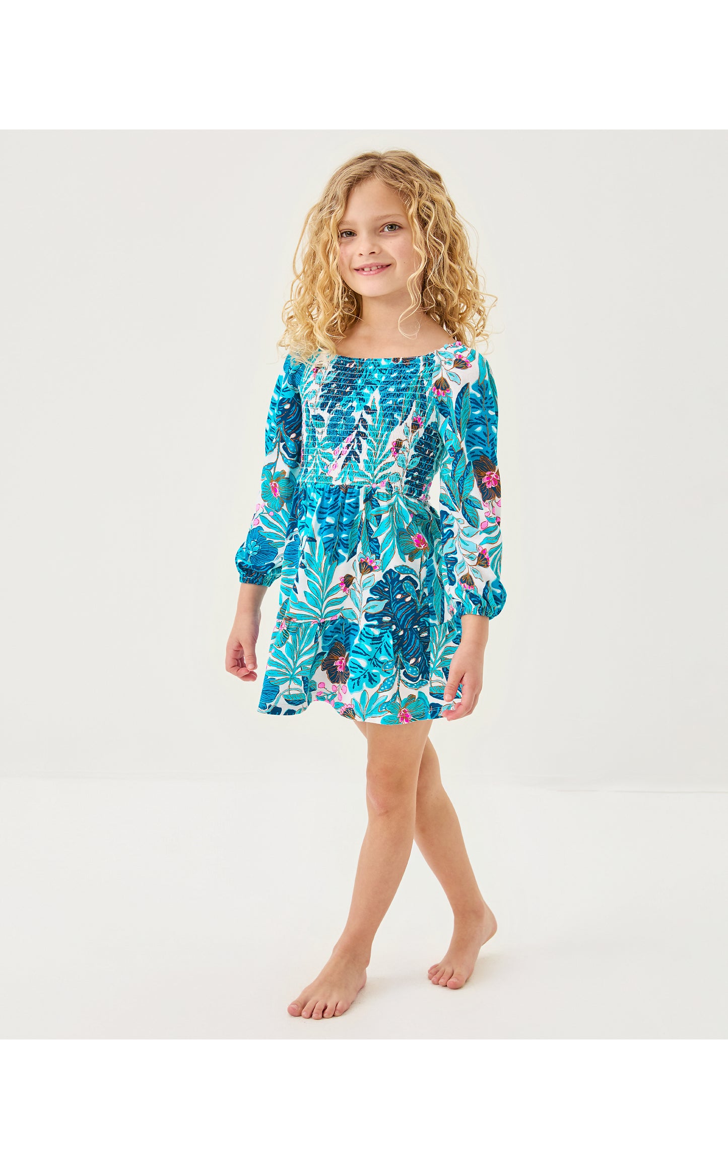 Mini Jilly Long Sleeved Dress Best Fronds Forever
