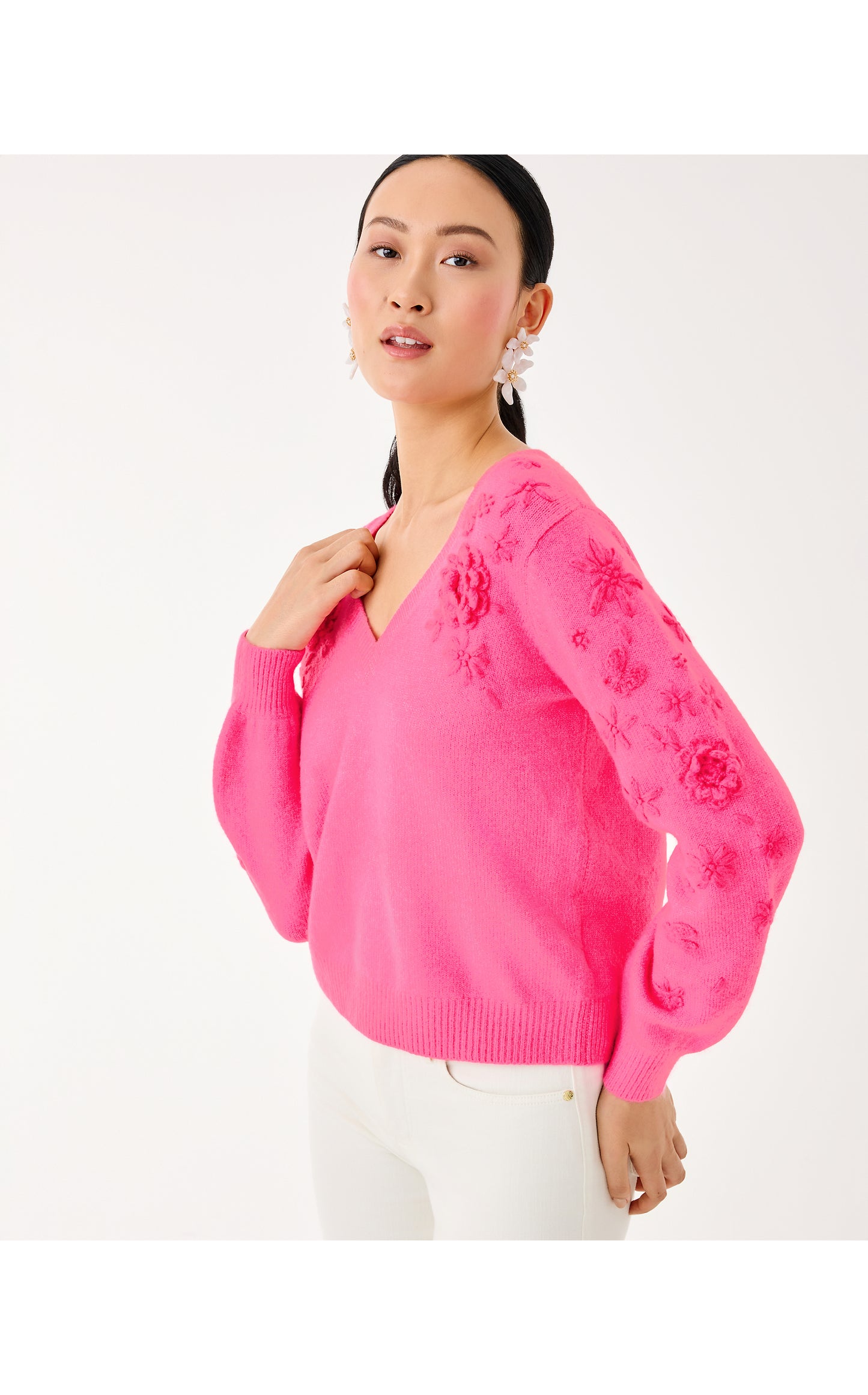 Alayla Sweater Sun Shell Pink