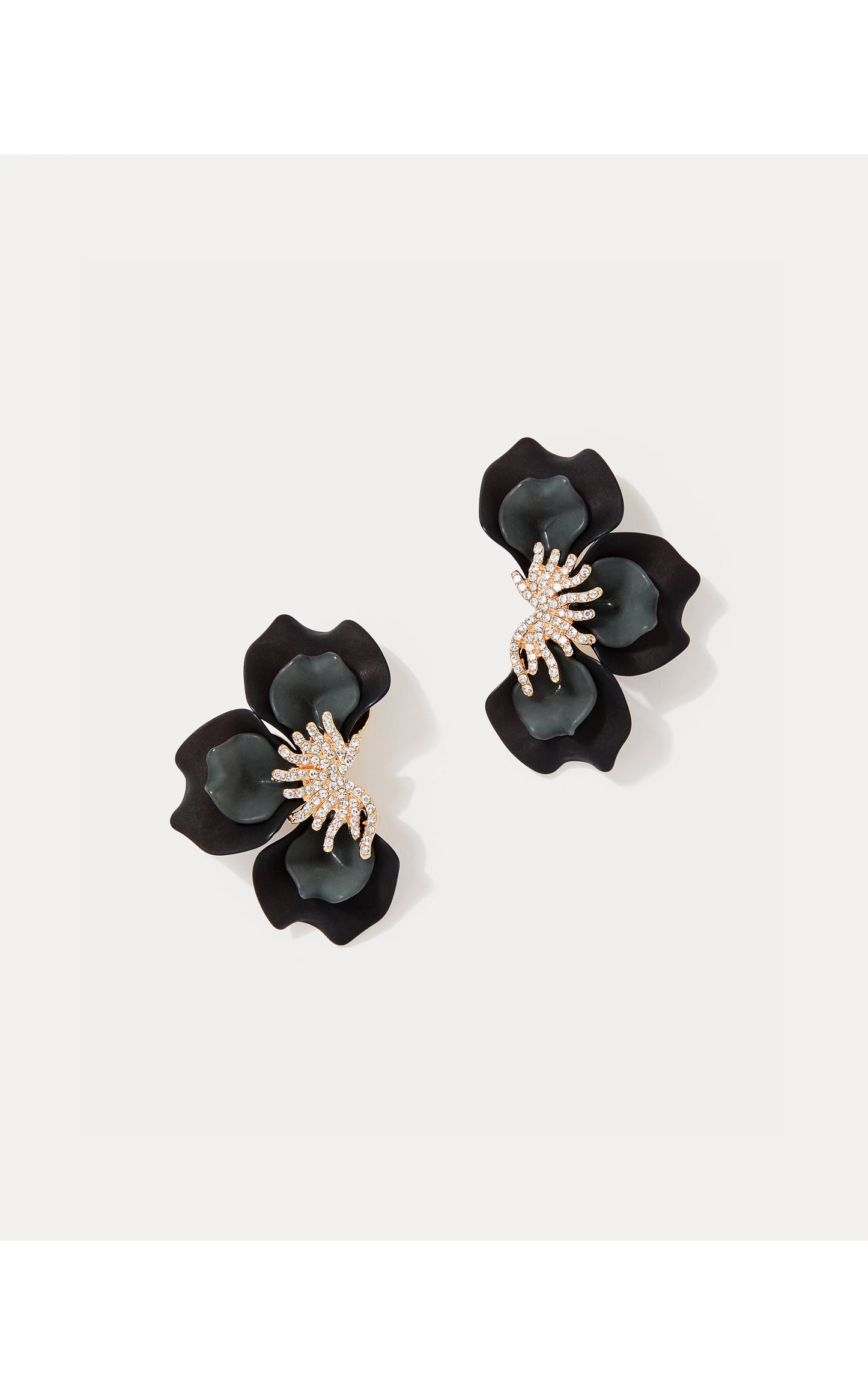 Dahlialicious Earrings Noir