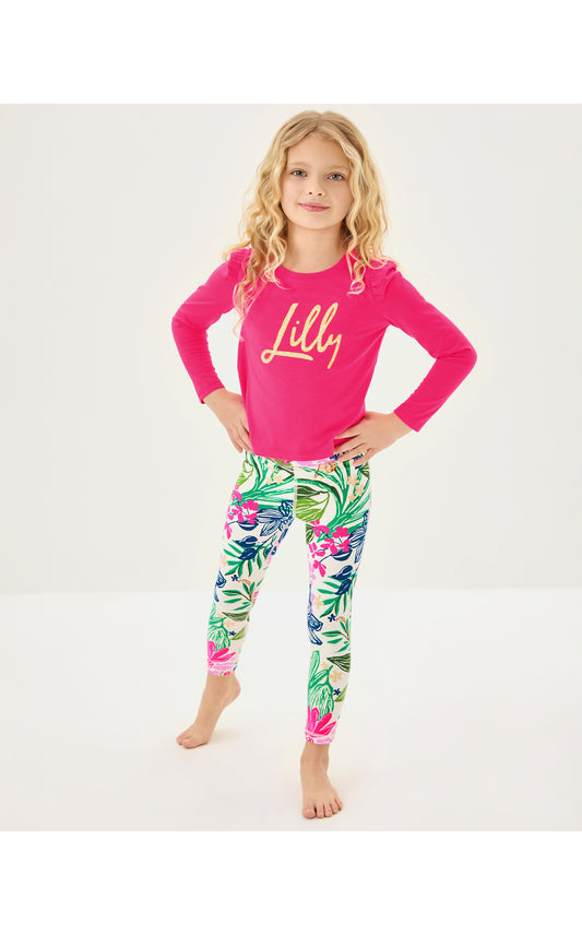 Mini Jansen Long Sleeved Top Lilly Script