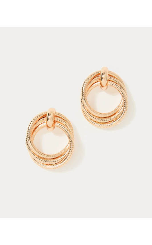 Chevs Kiss Doorknocker Earrings