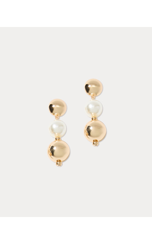 Moonlight Magic Earrings Gold