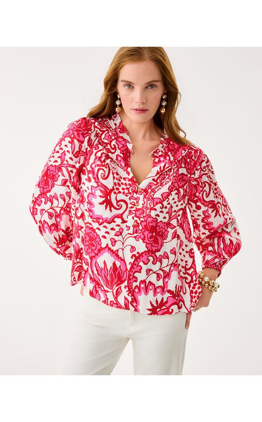 Japhia Long Sleeve Top Spicy Socialite