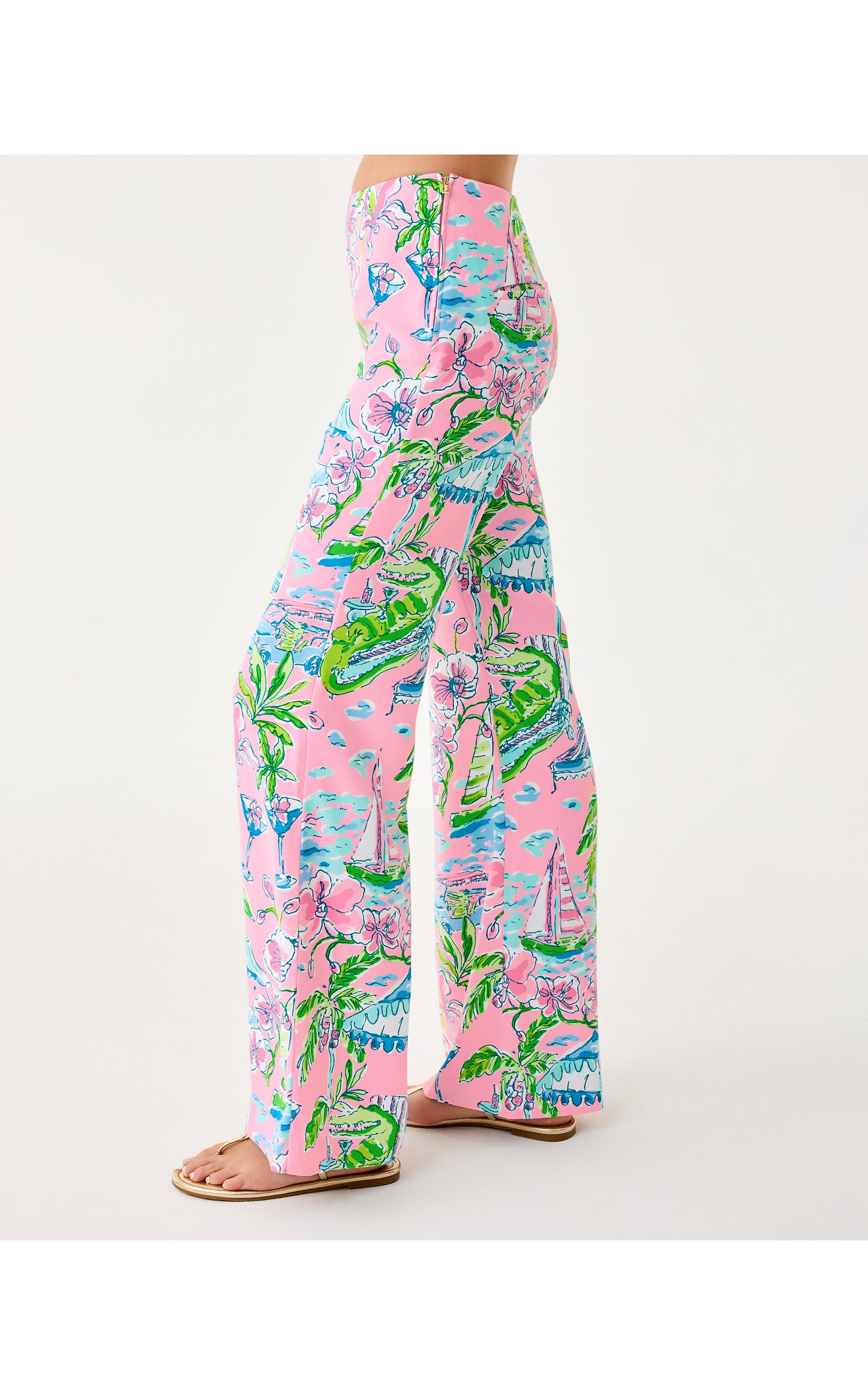 Polyanna Palazzo Pants Sunny Dee