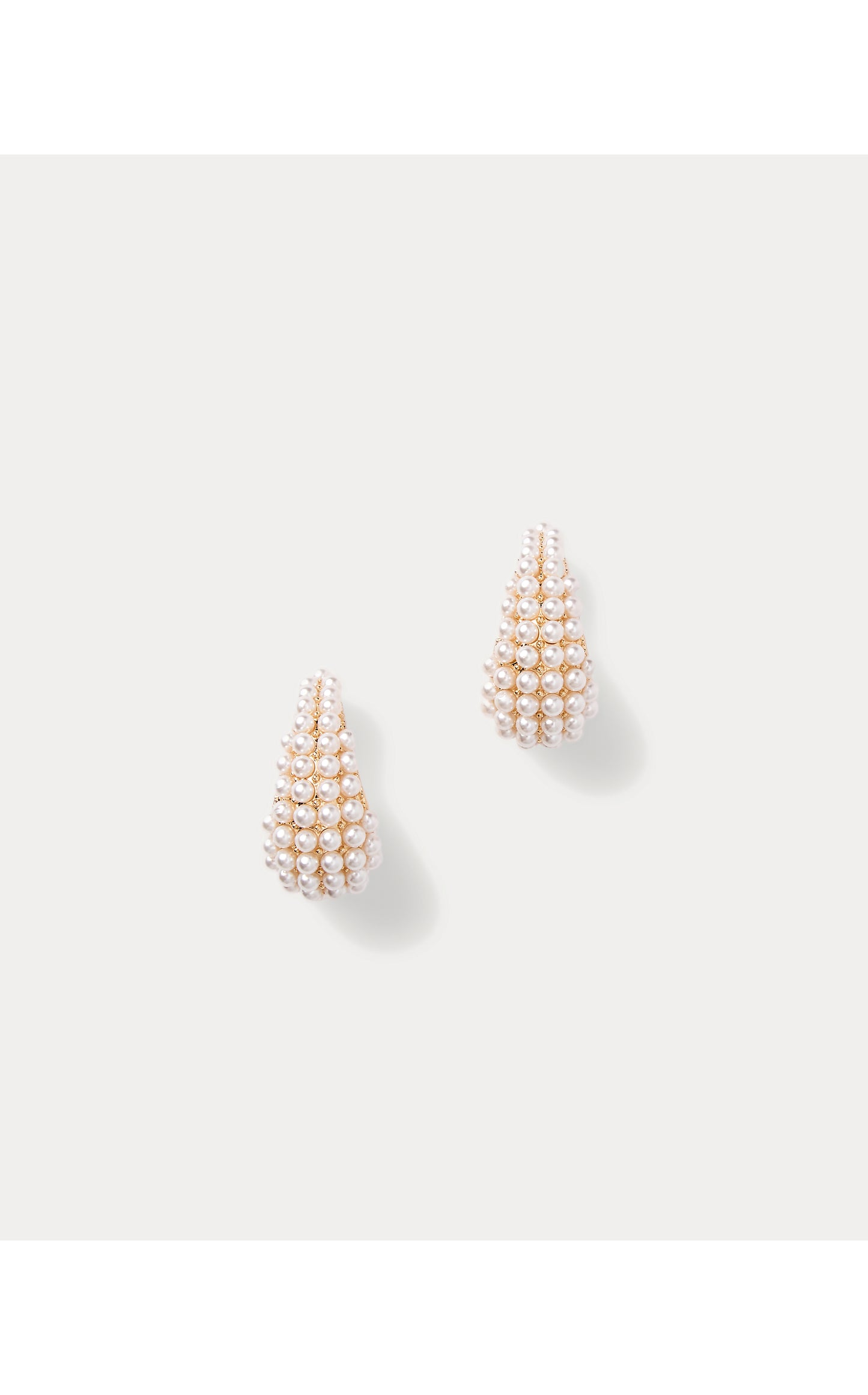Lilly of the Valley Hoop Earrings