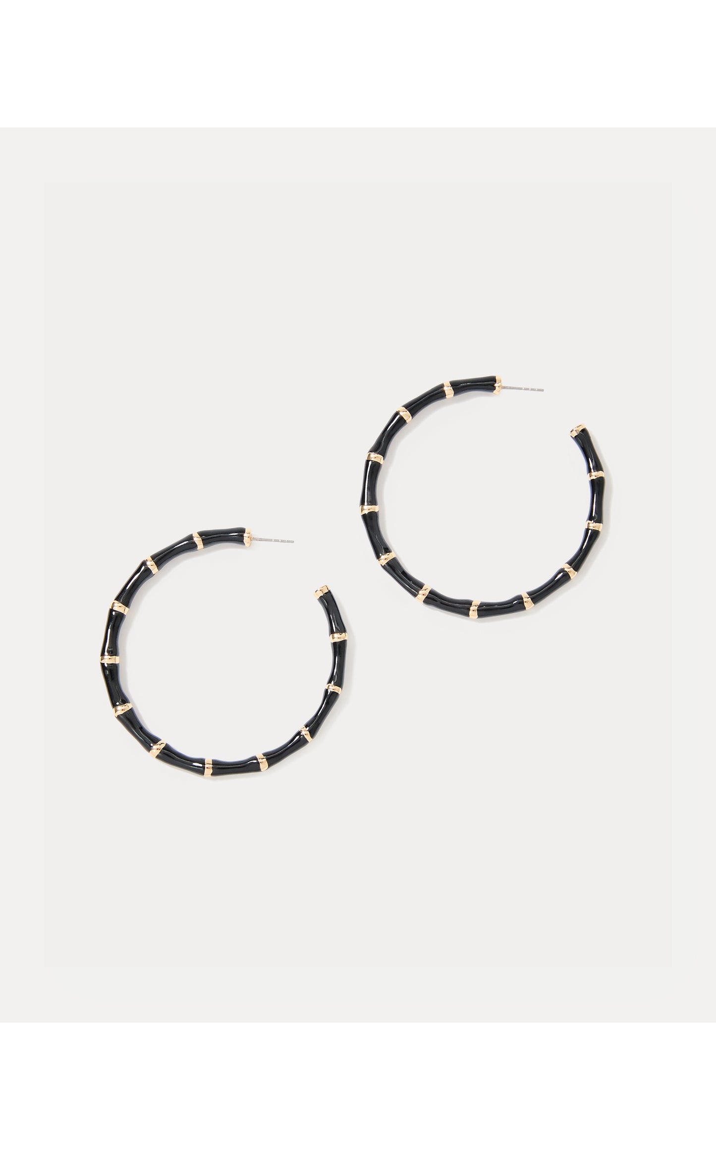 Unforgettable Hoop Earrings Noir