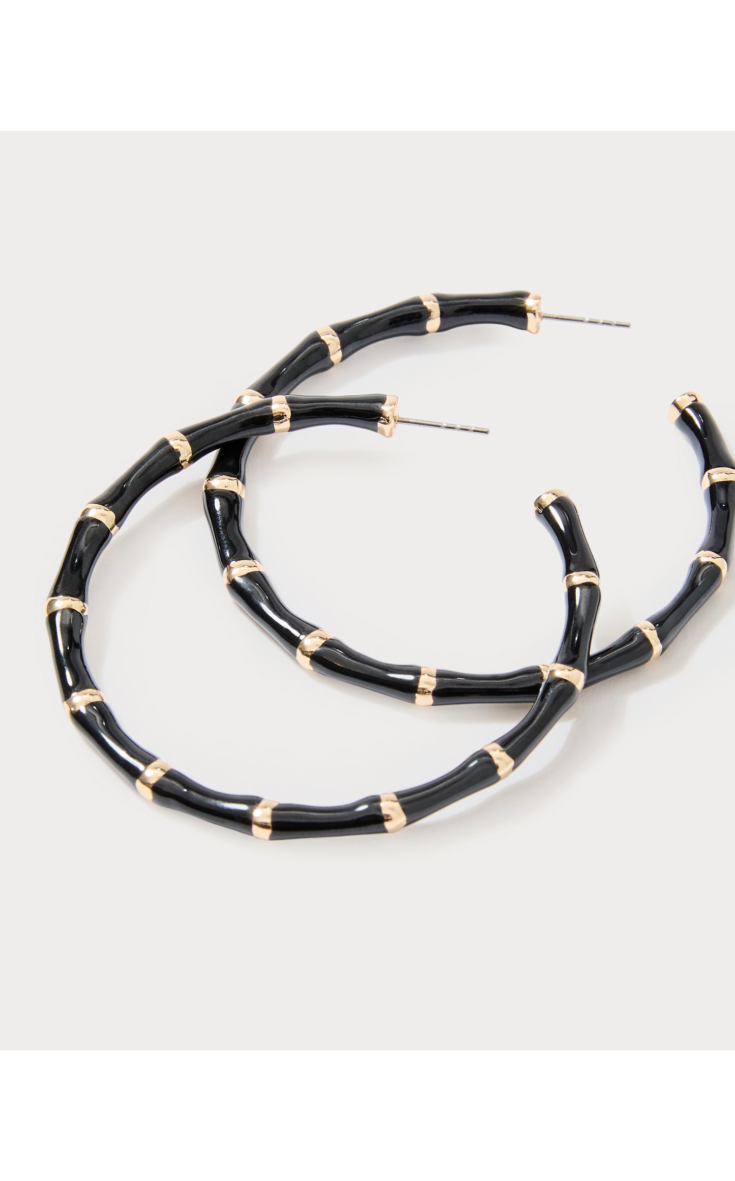 Unforgettable Hoop Earrings Noir