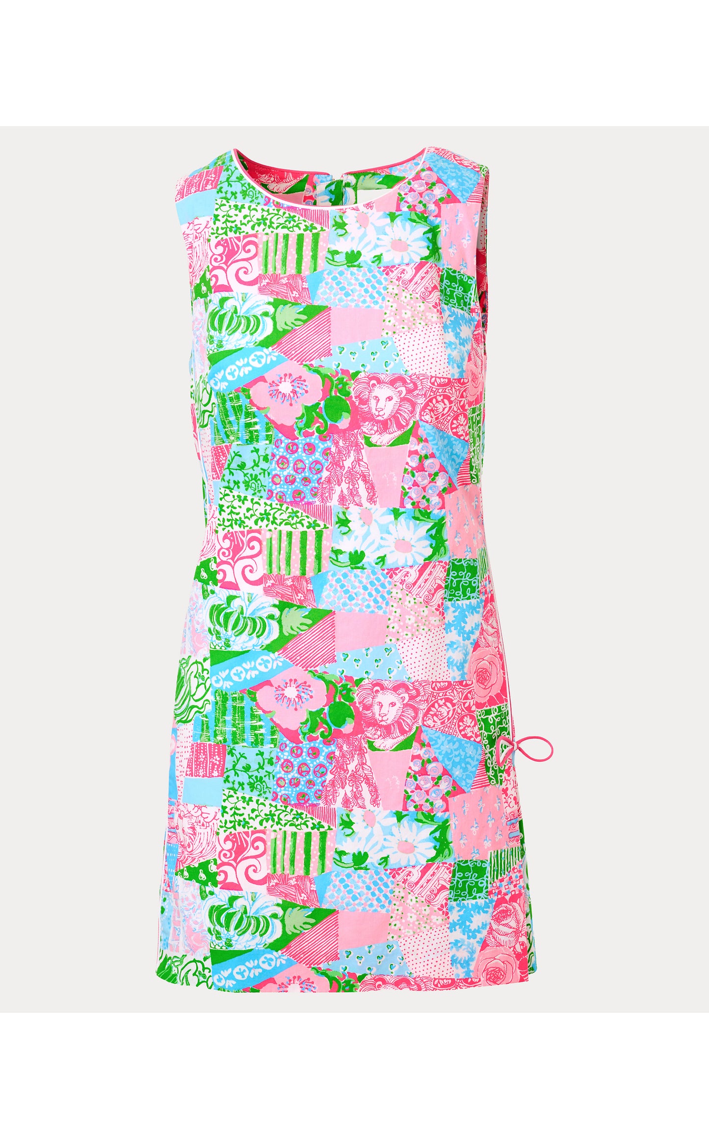 Ettie Stretch Shift Crazy Quilt