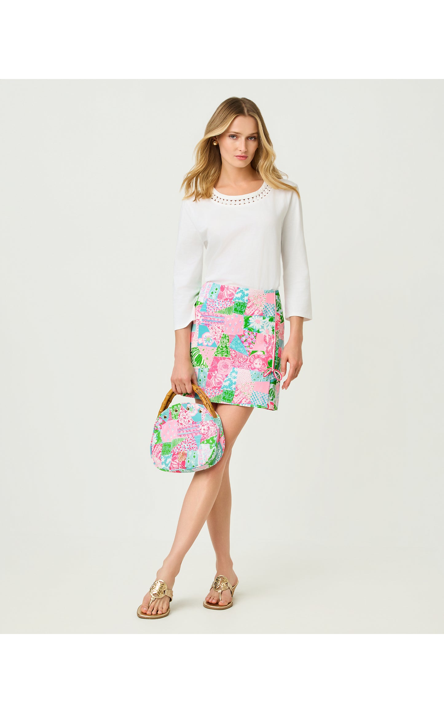 La Costa Mini Skort Crazy Quilt