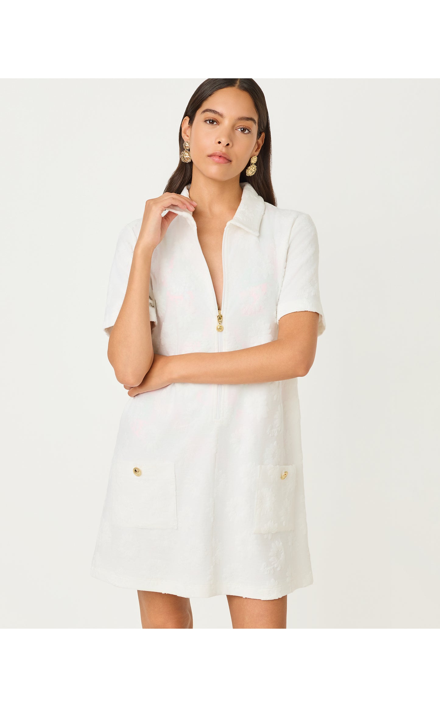 Brayton Coverup Resort White