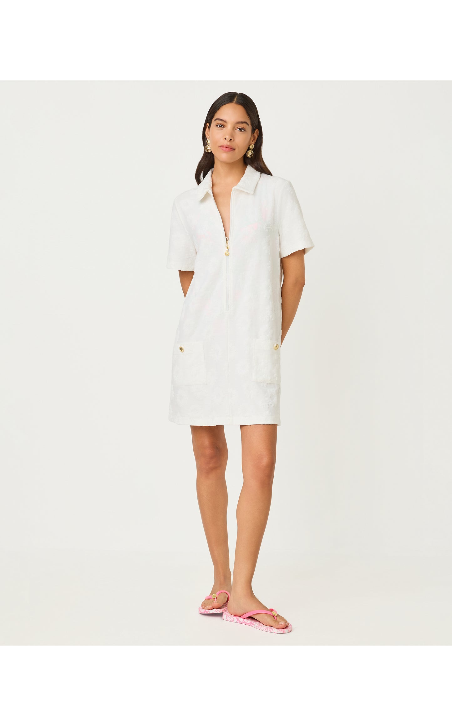 Brayton Coverup Resort White