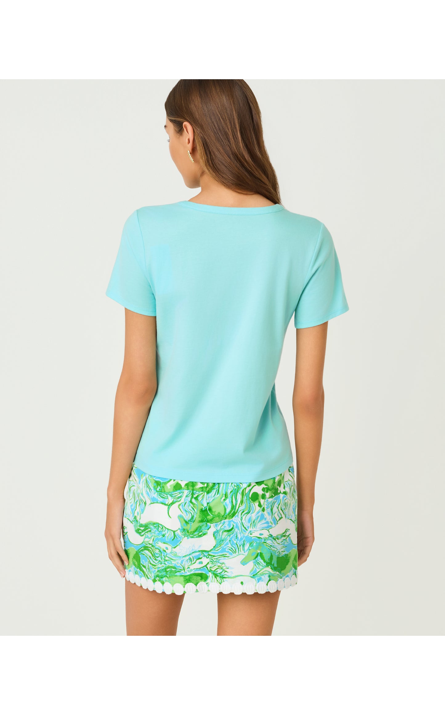 Clairmont Pearl Knit Top Day Dream Blue