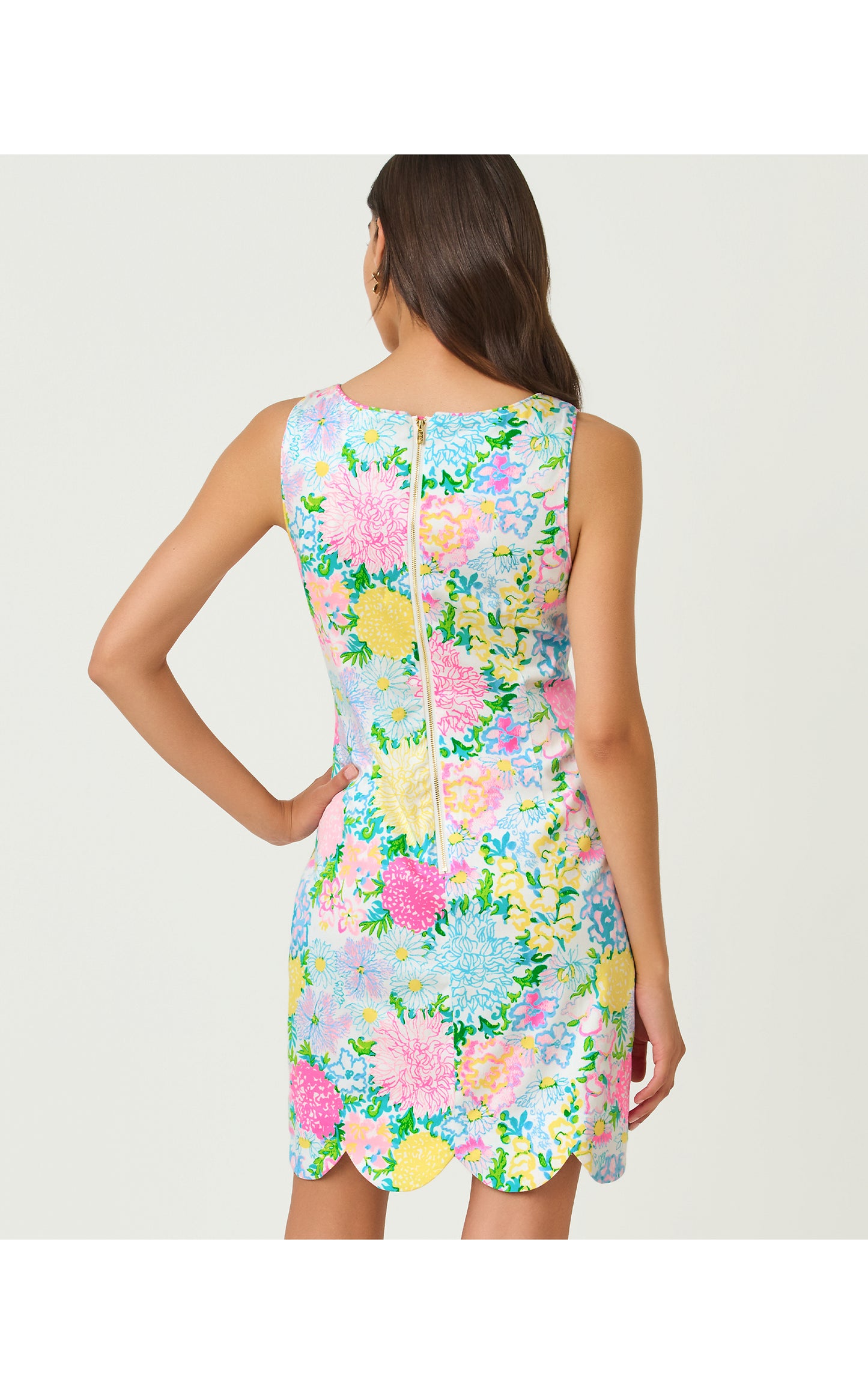 The Scallop Lilly Shift Lilly Garden