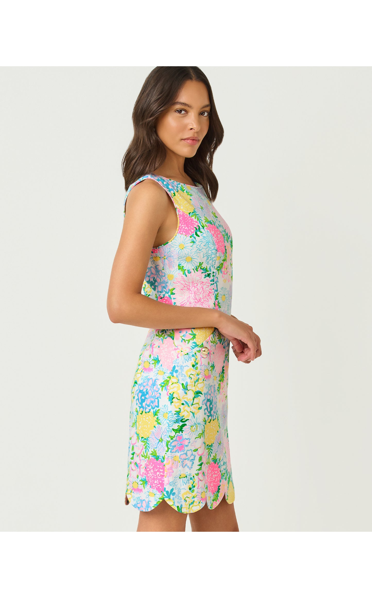 The Scallop Lilly Shift Lilly Garden