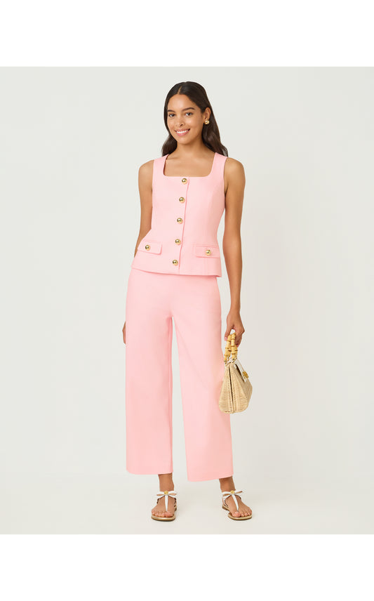 Sarissa Crop Pant Pink Muse