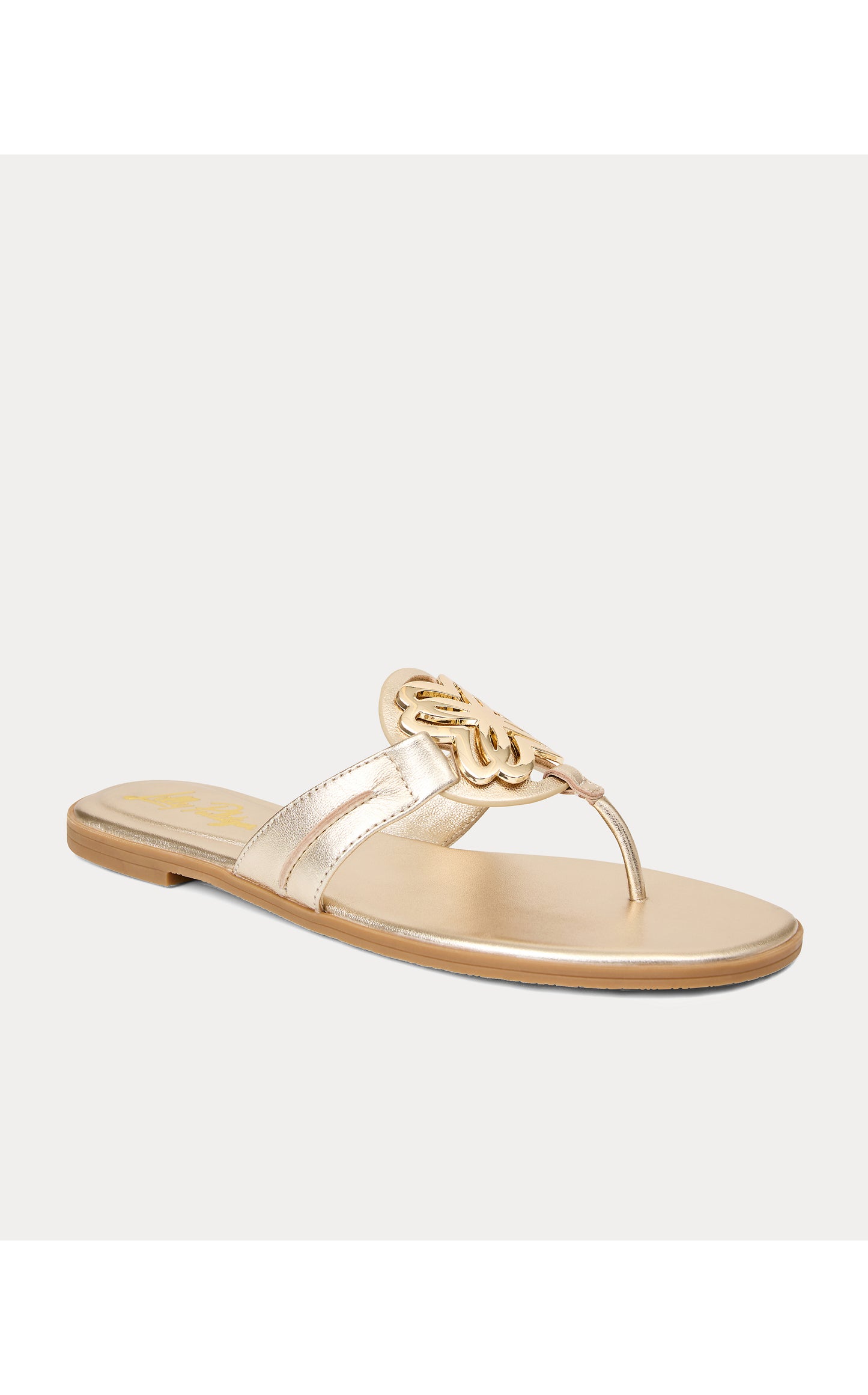 The Lilly Sandal Gold Metallic