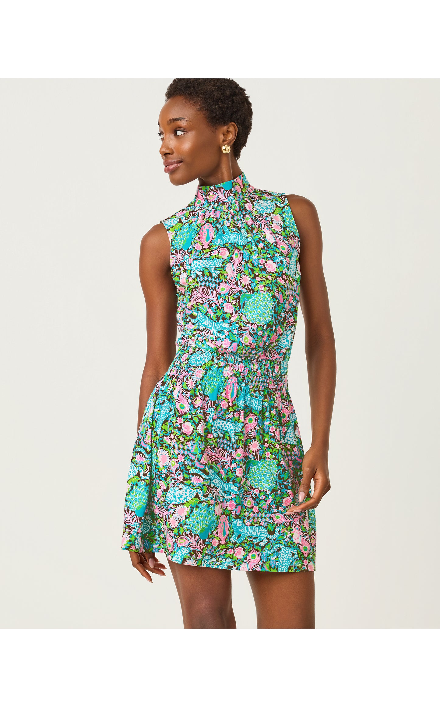 Sherah Skirted Romper Royal Zoo