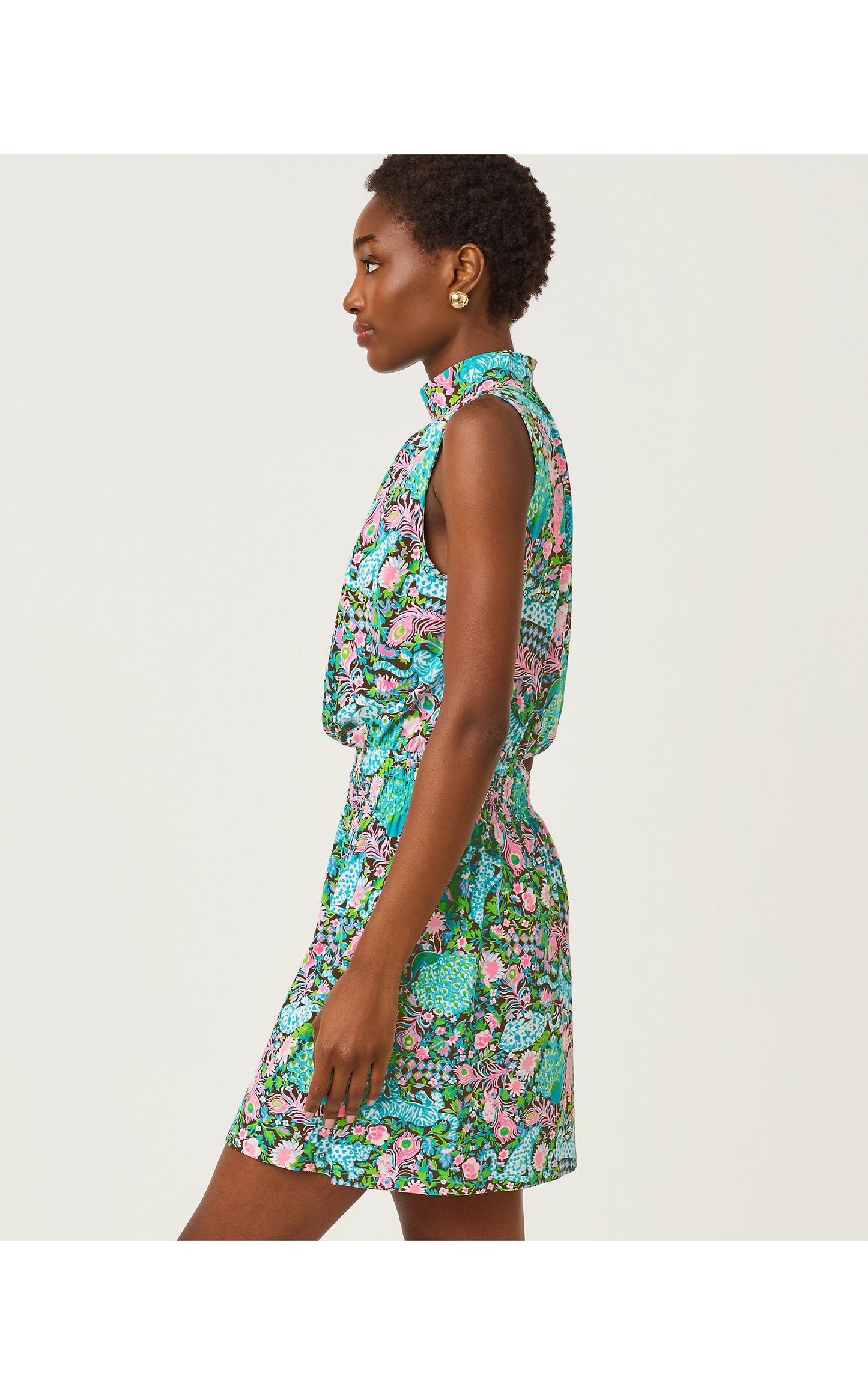 Sherah Skirted Romper Royal Zoo