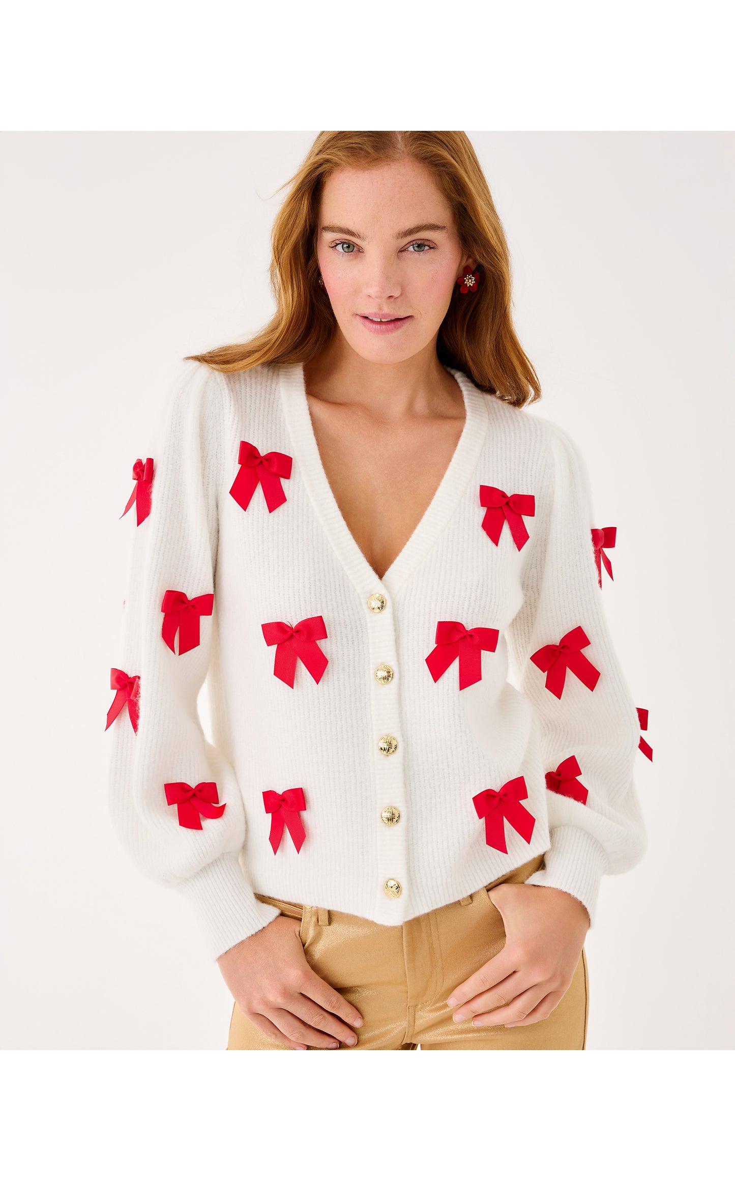 Zarie Sweater Coconut Party Bows