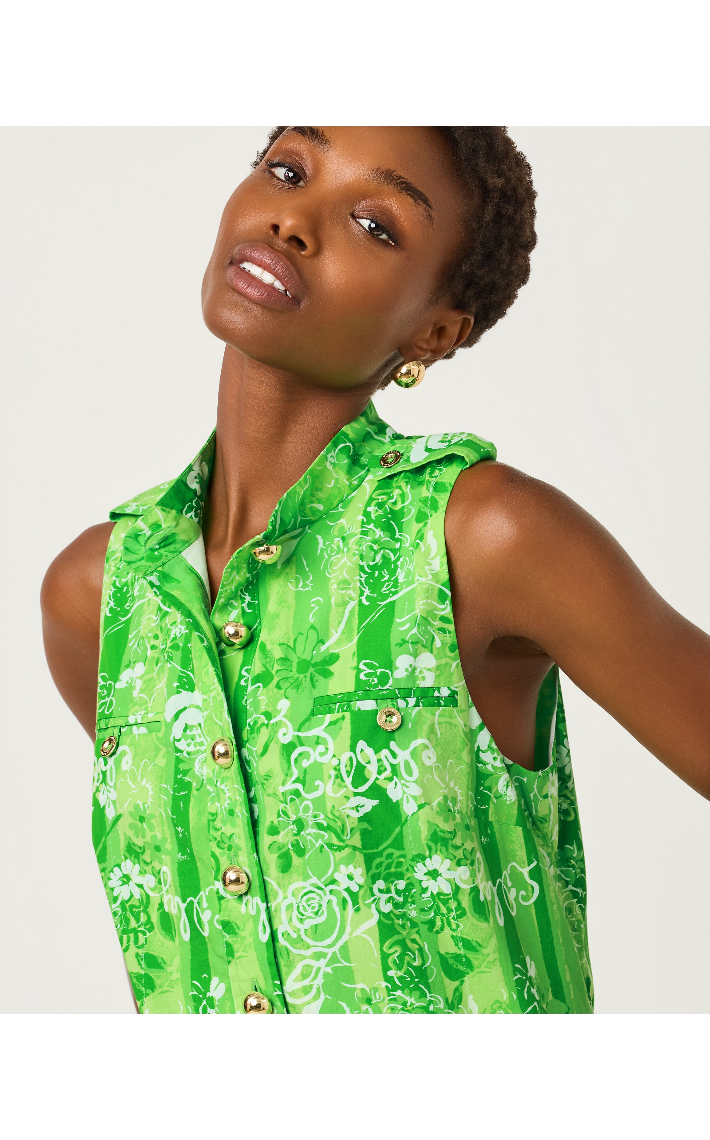 Zorella Shift Jackfruit Green Roseys Petals – Pink Palm Tampa