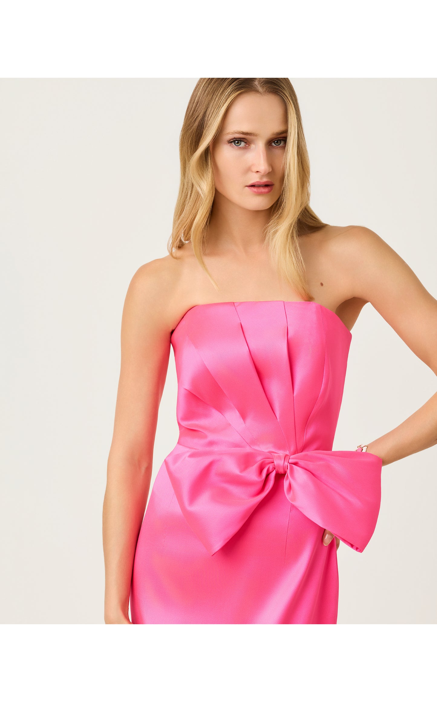 Tiernan Stretch Maxi Dress Cherry Blossom Pink