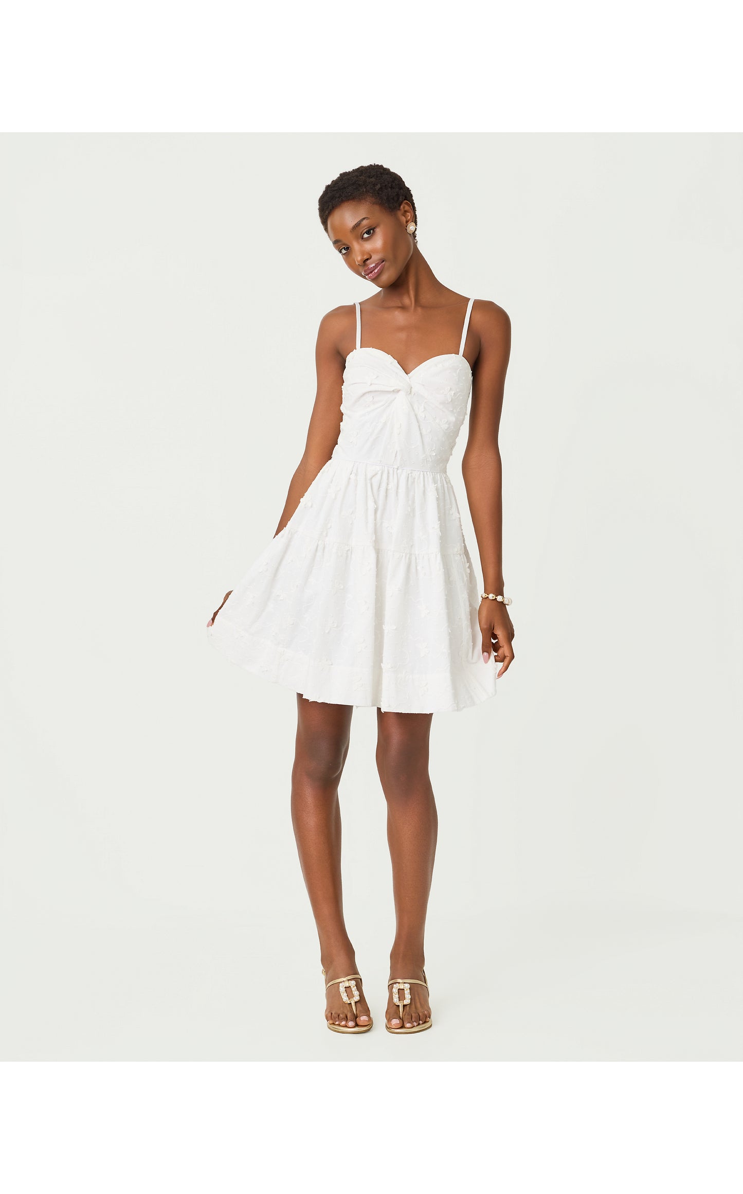 Bennet Dress Resort White