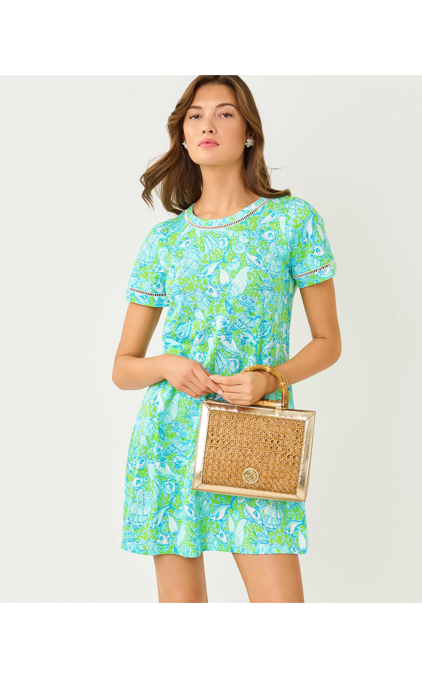 Cody Short Sleeve Dress Throw Me a Line