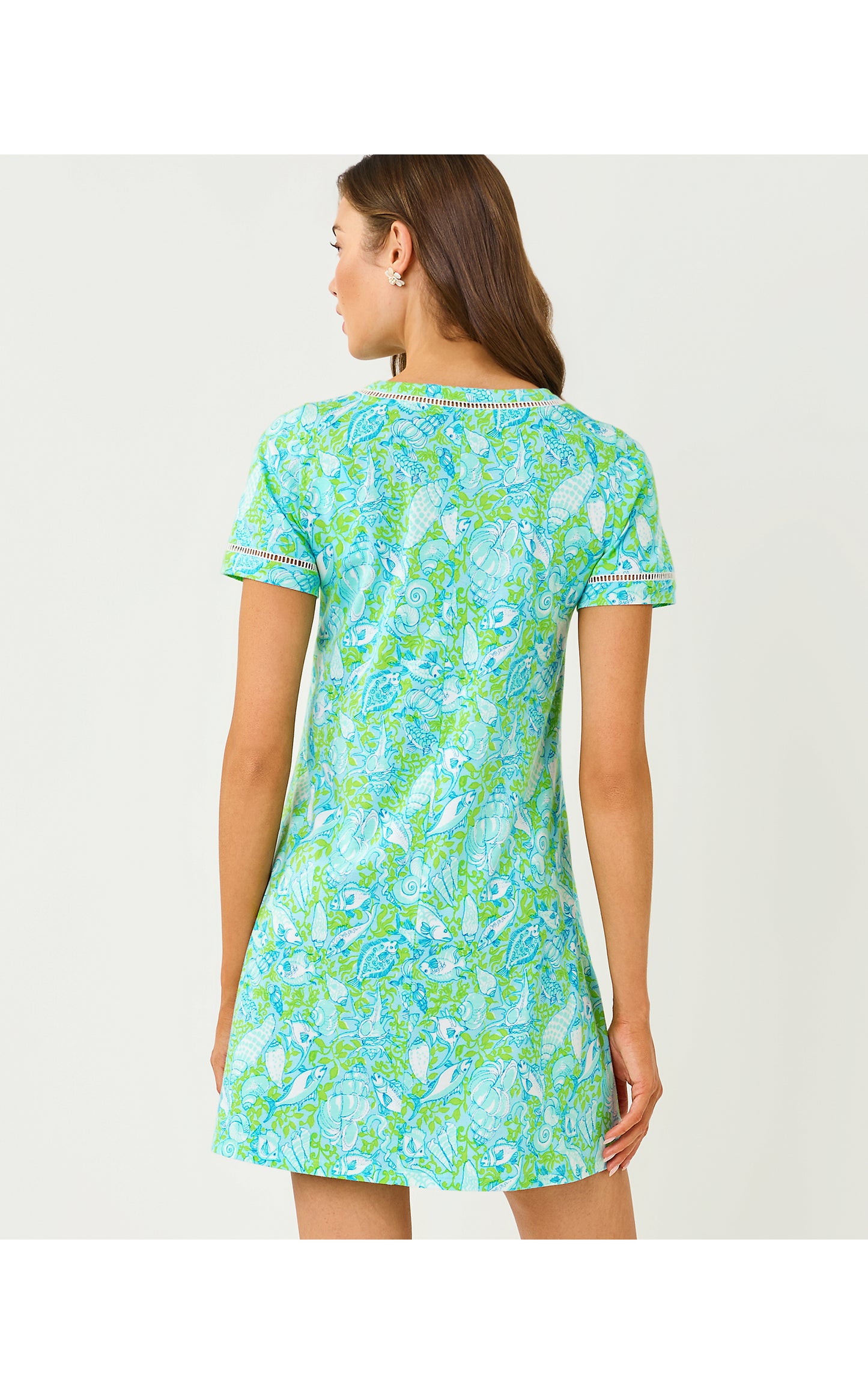 Cody Short Sleeve Dress Throw Me a Line