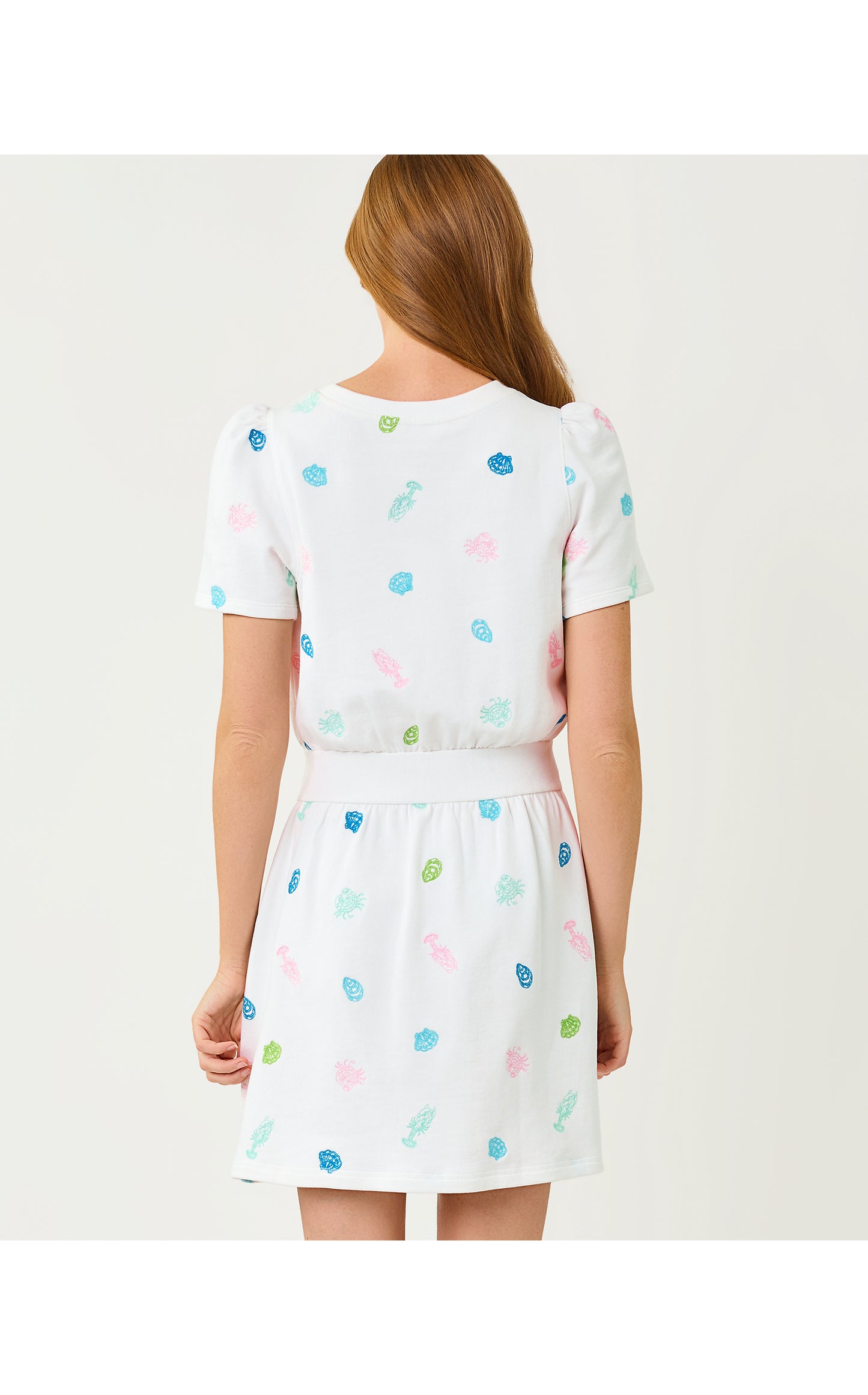 Fenn Dress Beach Treasure Embroidery