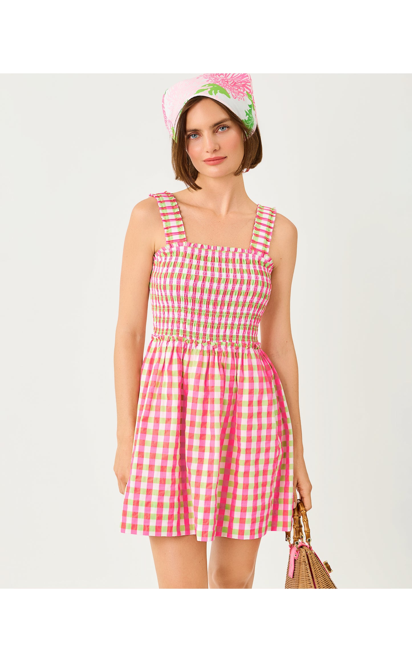 Hadly Skirted Romper Summer Lovin Gingham