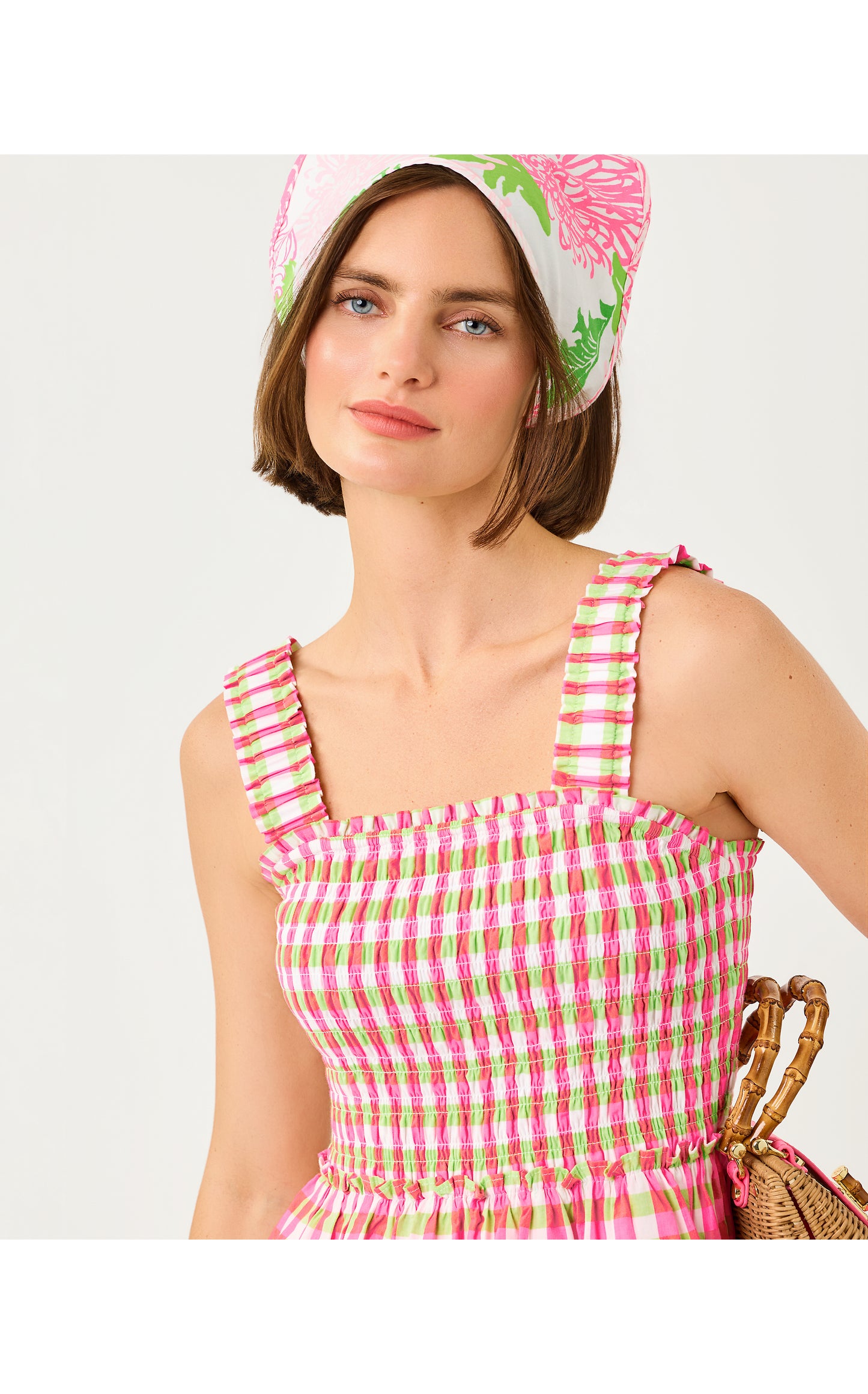 Hadly Skirted Romper Summer Lovin Gingham