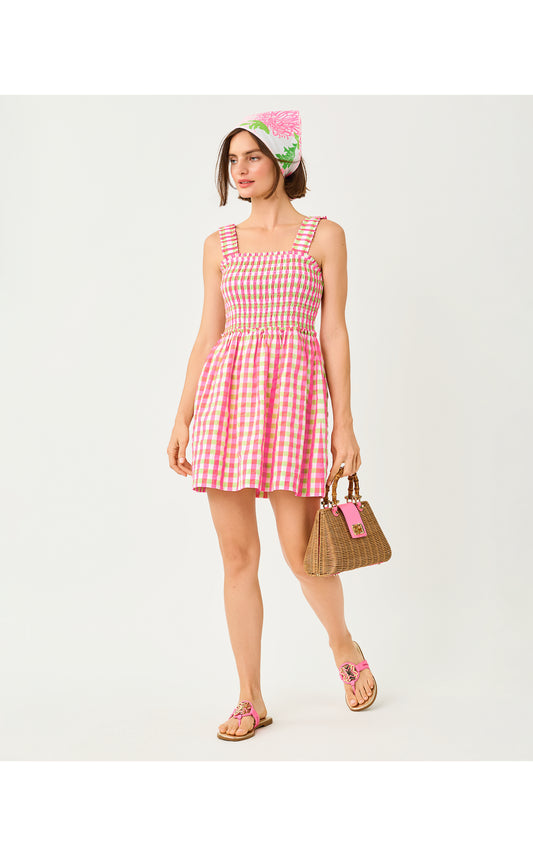 Hadly Skirted Romper Summer Lovin Gingham