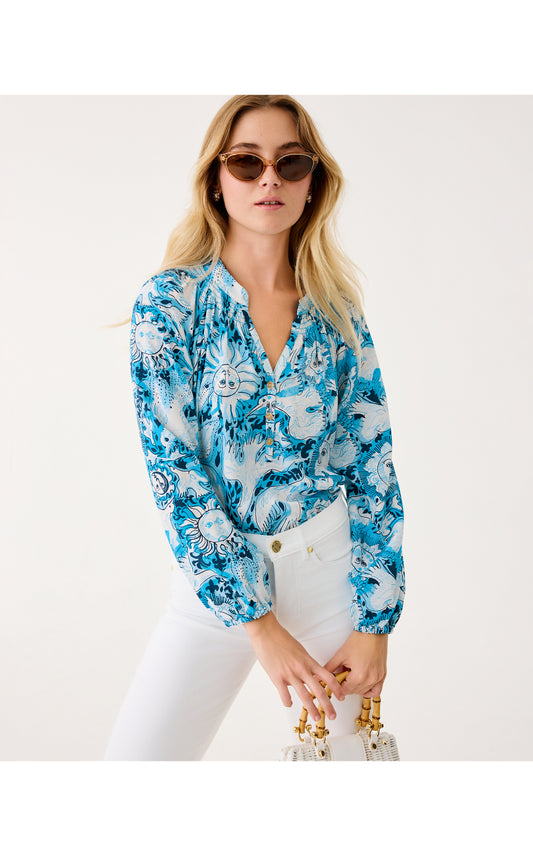 Elsa Top Lilly Gulls