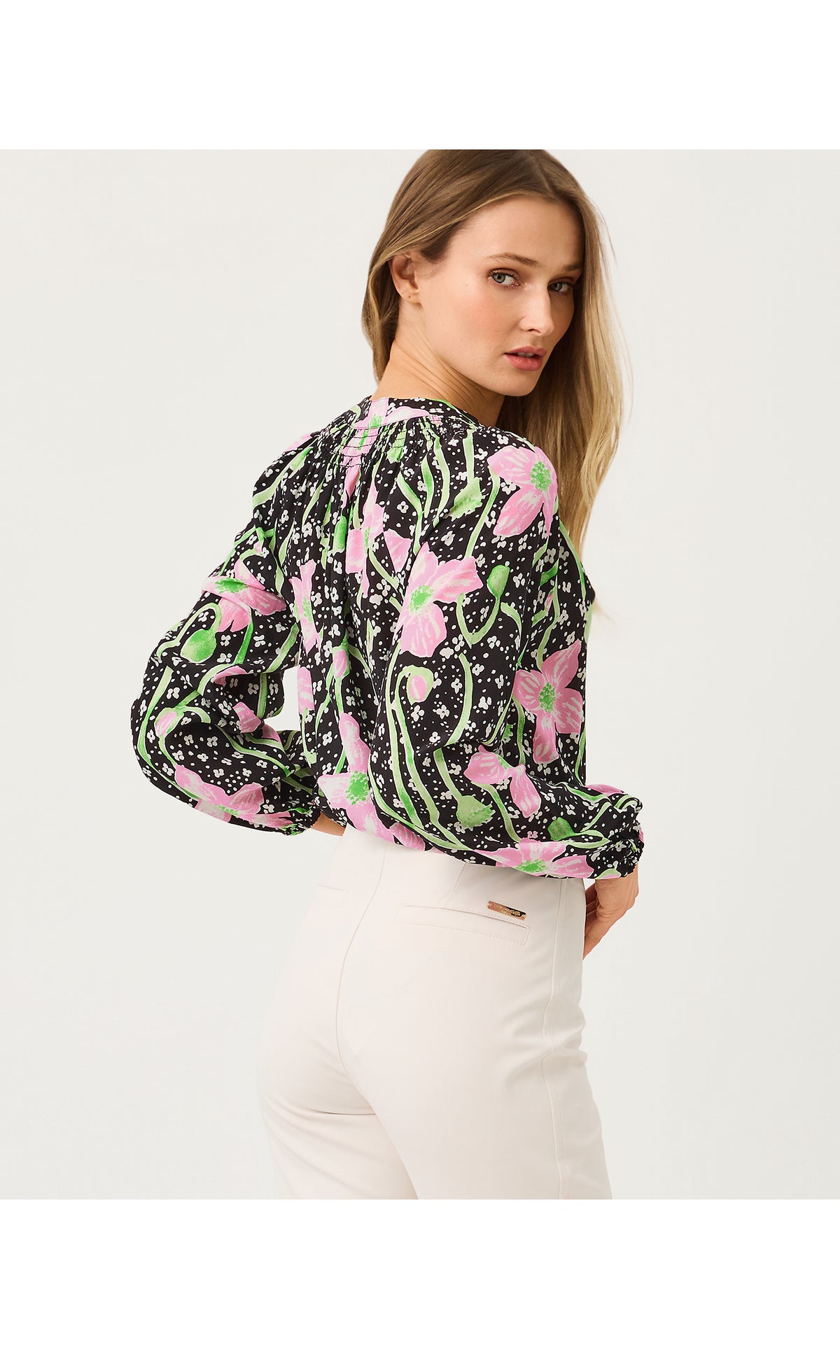 Elsa Top Blushing Blooms