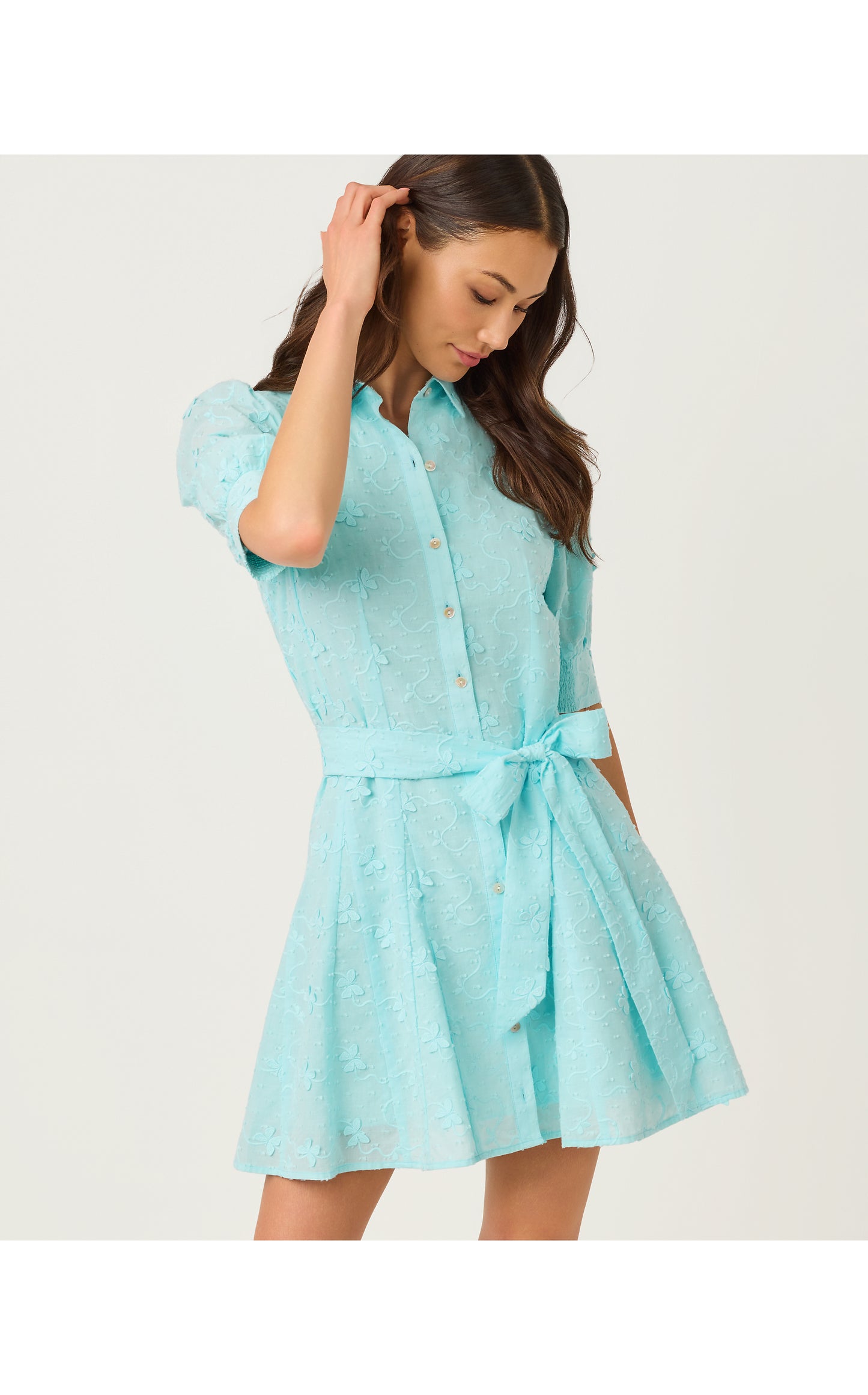 Larkyn Shirtdress Day Dream Blue
