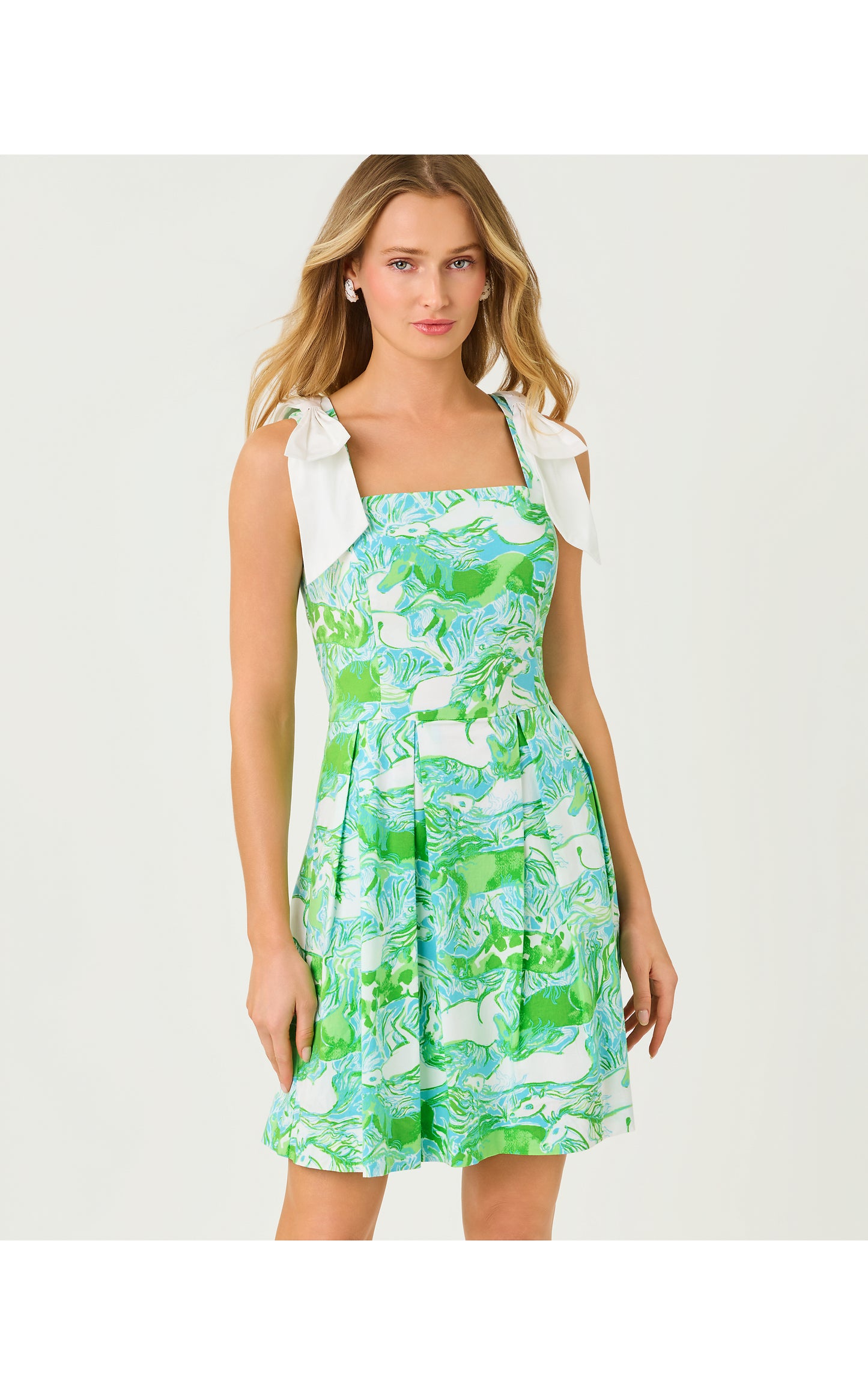 Cerese Skirted Romper Galloping Gals