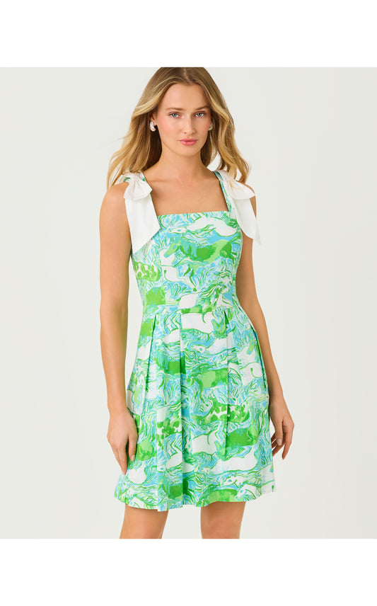 Cerese Skirted Romper Galloping Gals