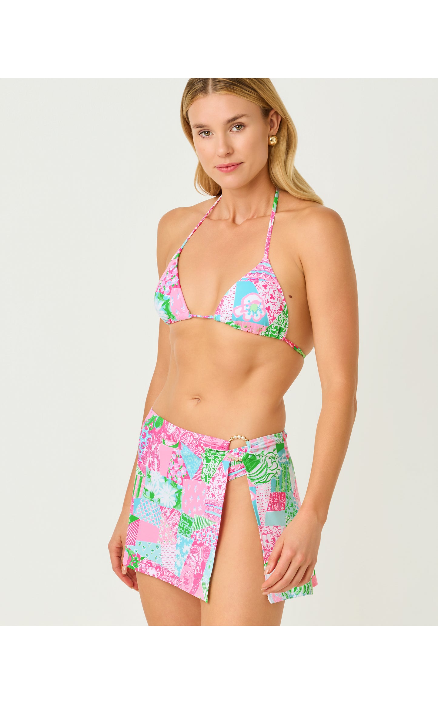 Kohala Skirt Coverup Crazy Quilt