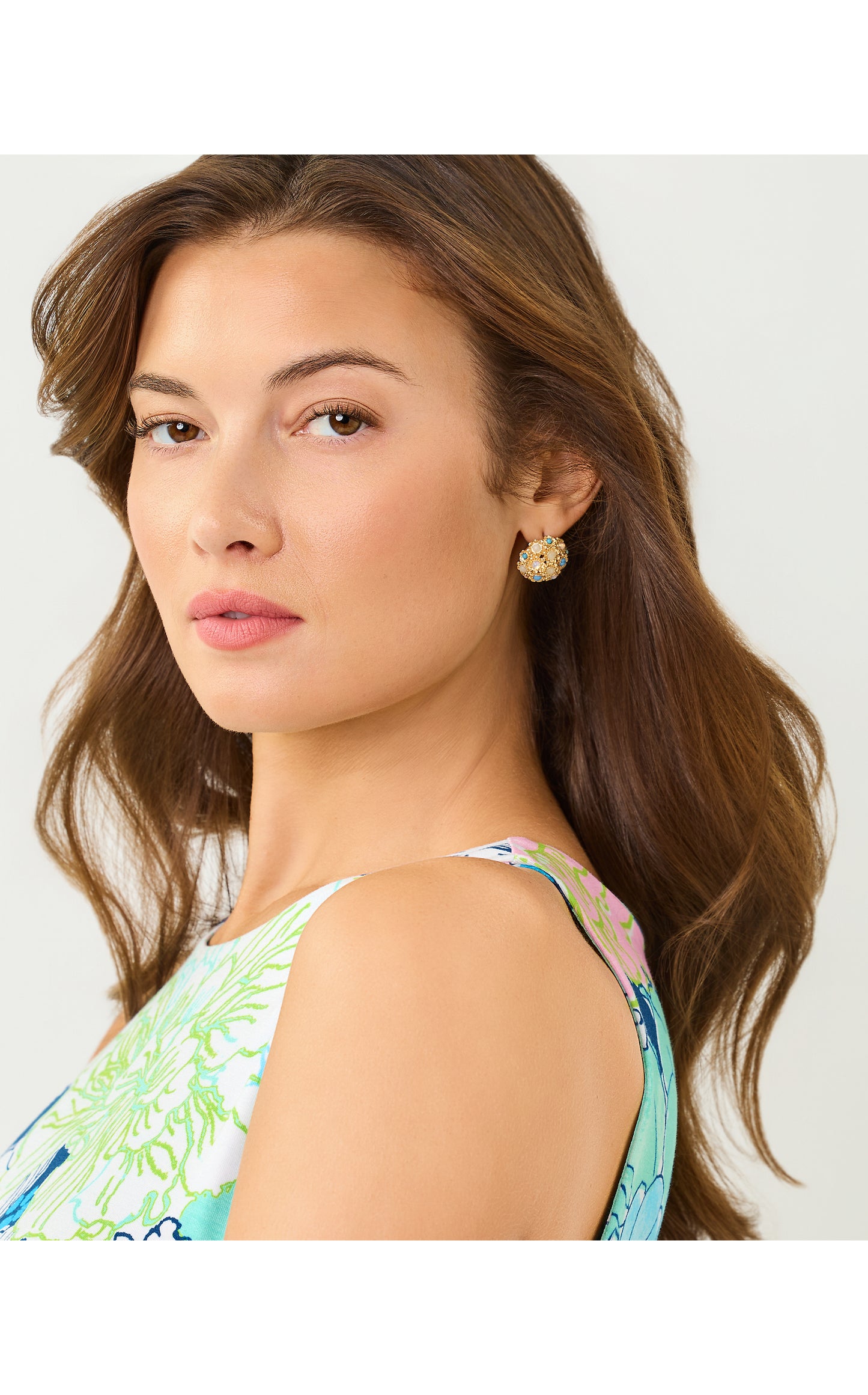 Harlillyquin Stud Earrings