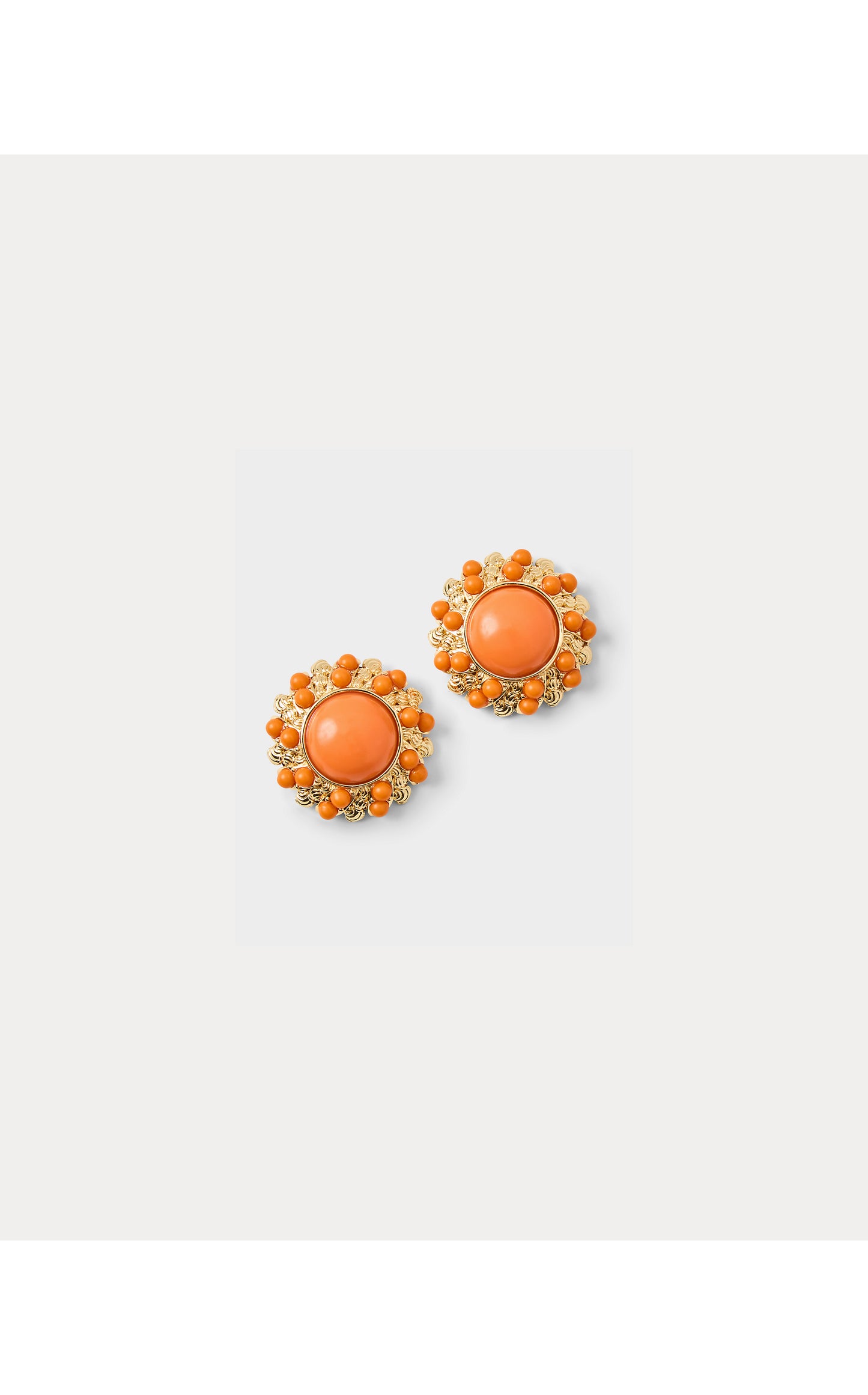 Seaside Harbour Earrings Sunset Orange