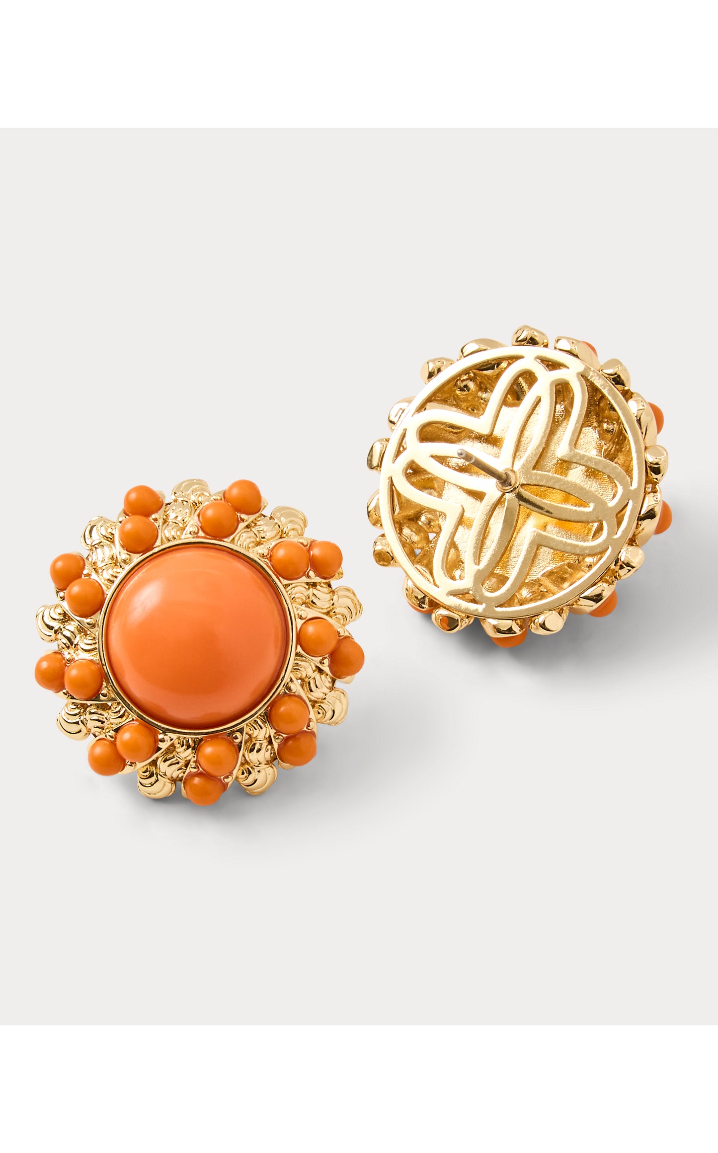 Seaside Harbour Earrings Sunset Orange