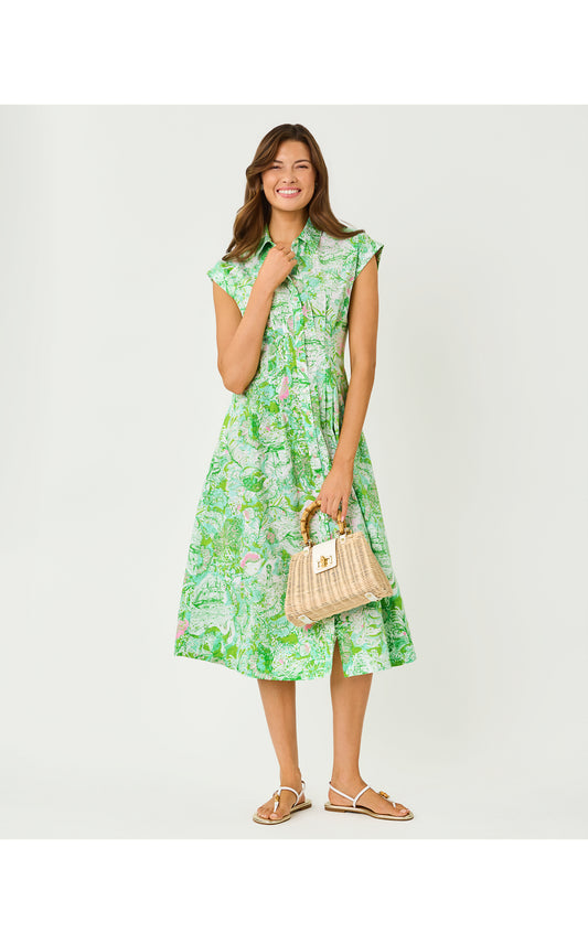 Tonya Midi Shirtdress Ship to Shore