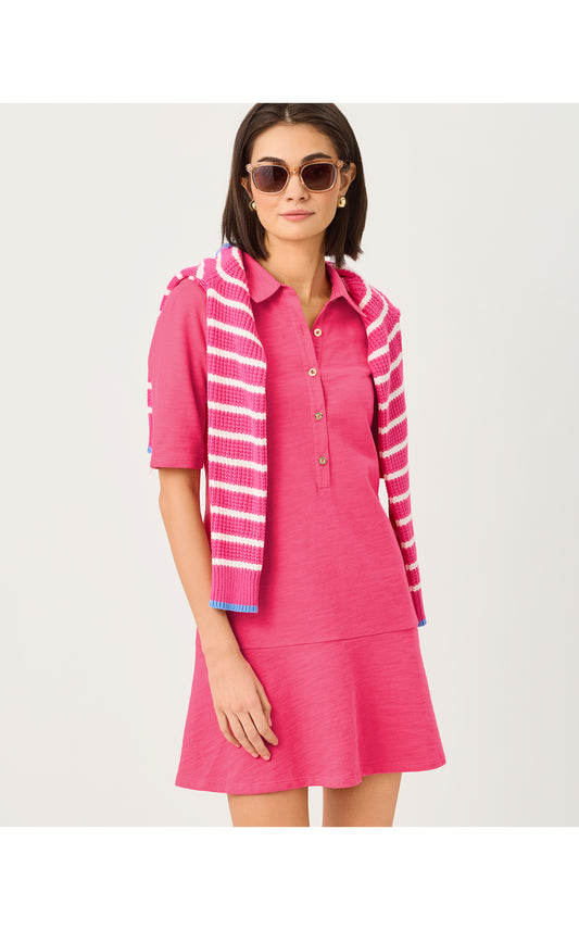 Carmelia Dress Pink Aster