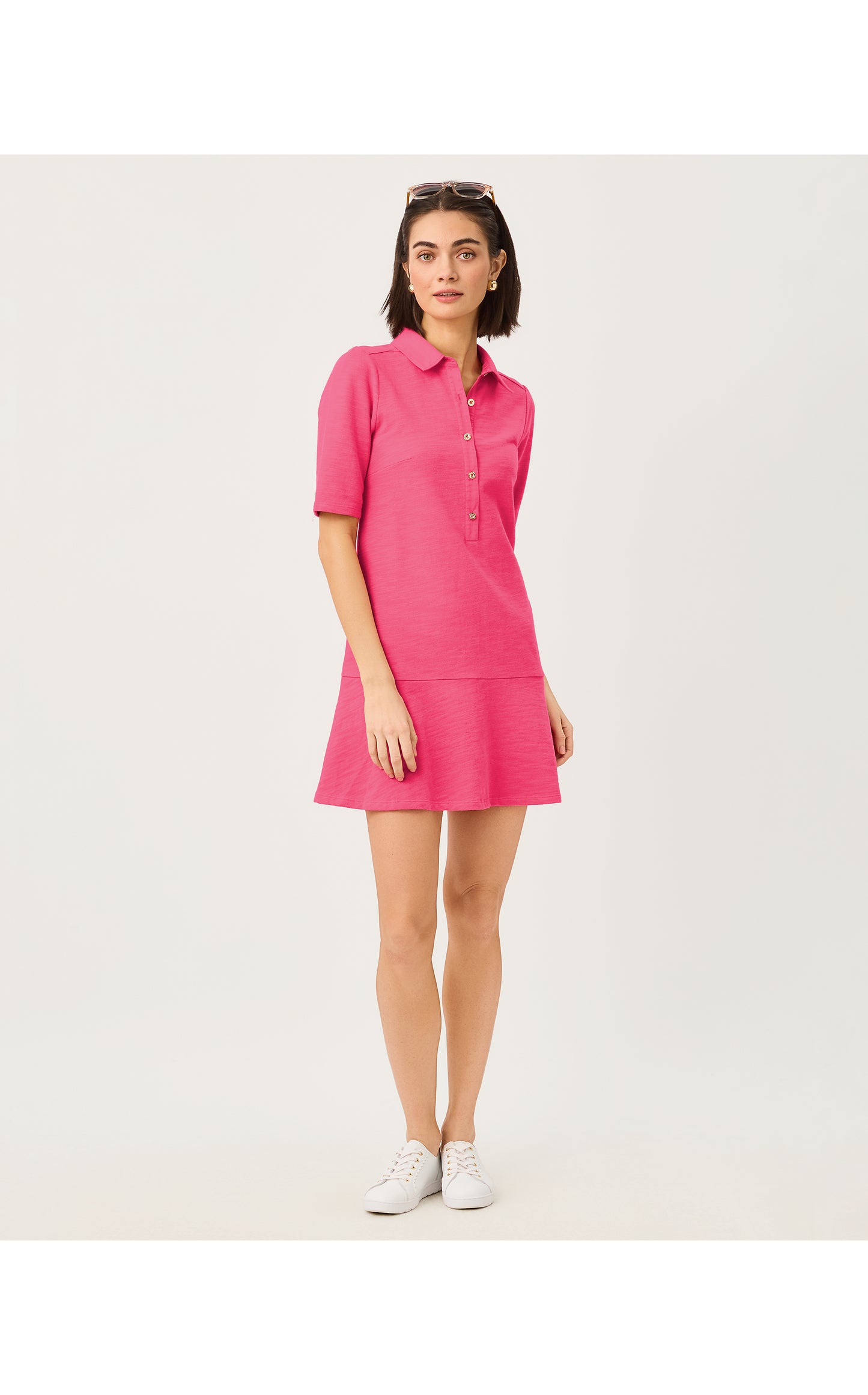 Carmelia Dress Pink Aster