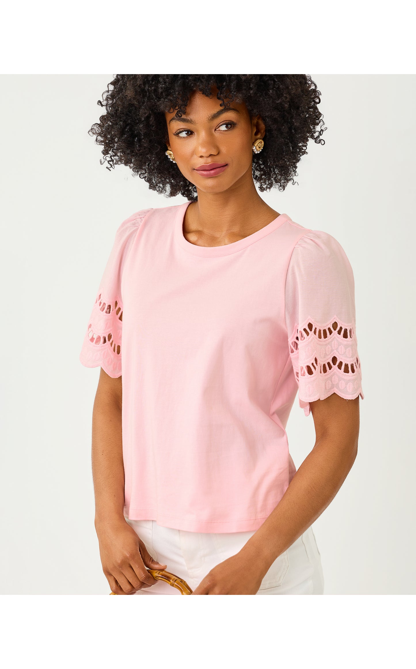 Sebene Knit Top Pink Muse