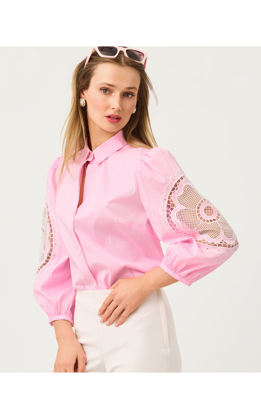 The Flower Lilly Shirt Oleander Pink