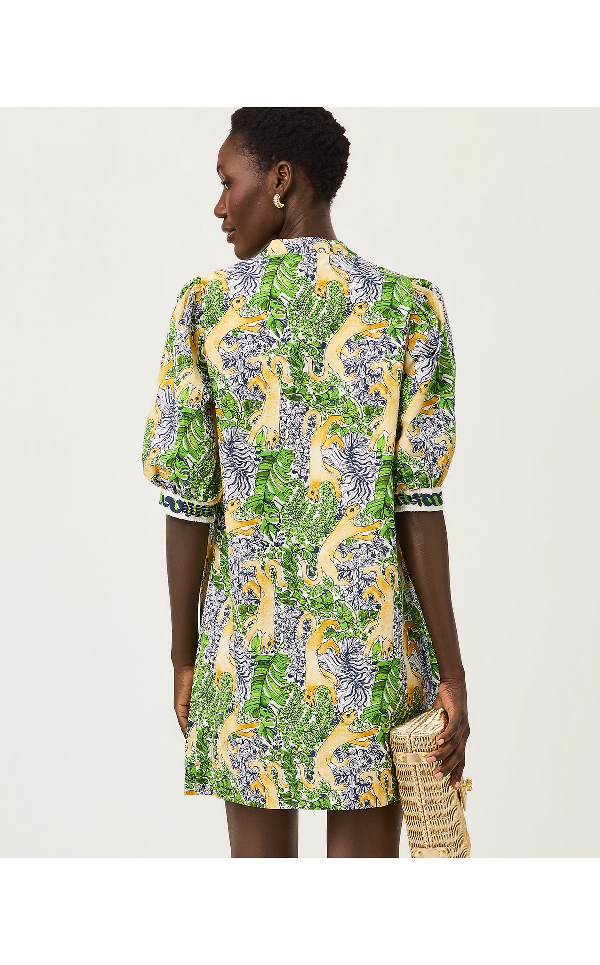 Mialeigh Elbow Sleeve Dress Lil Palm Prowl
